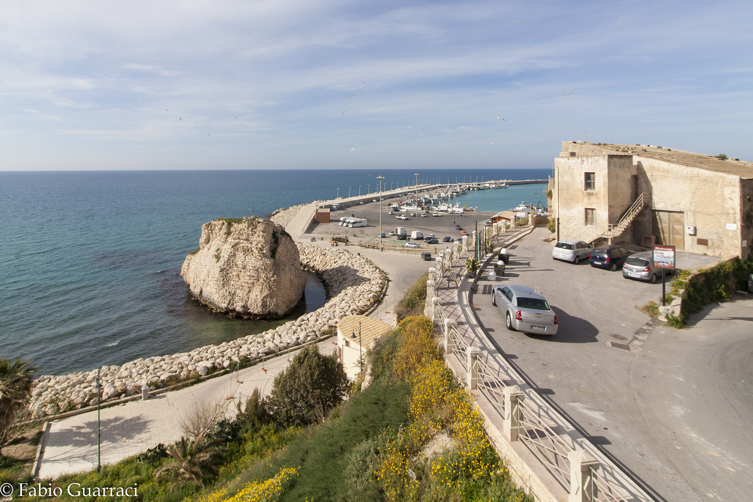 Sciacca, harbor view.