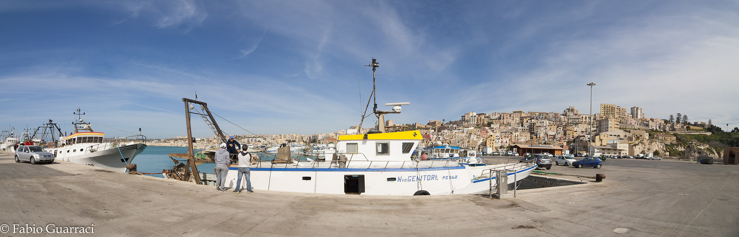 Sciacca, harbor view.