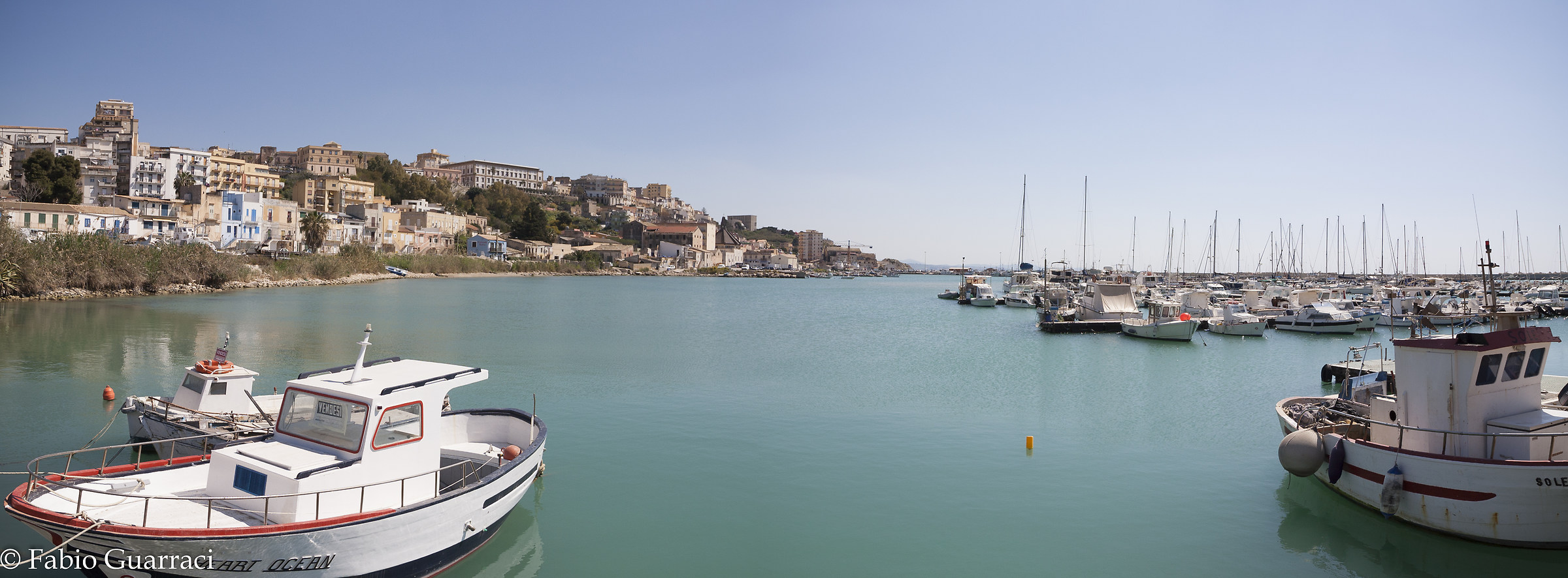 Sciacca, harbor view.