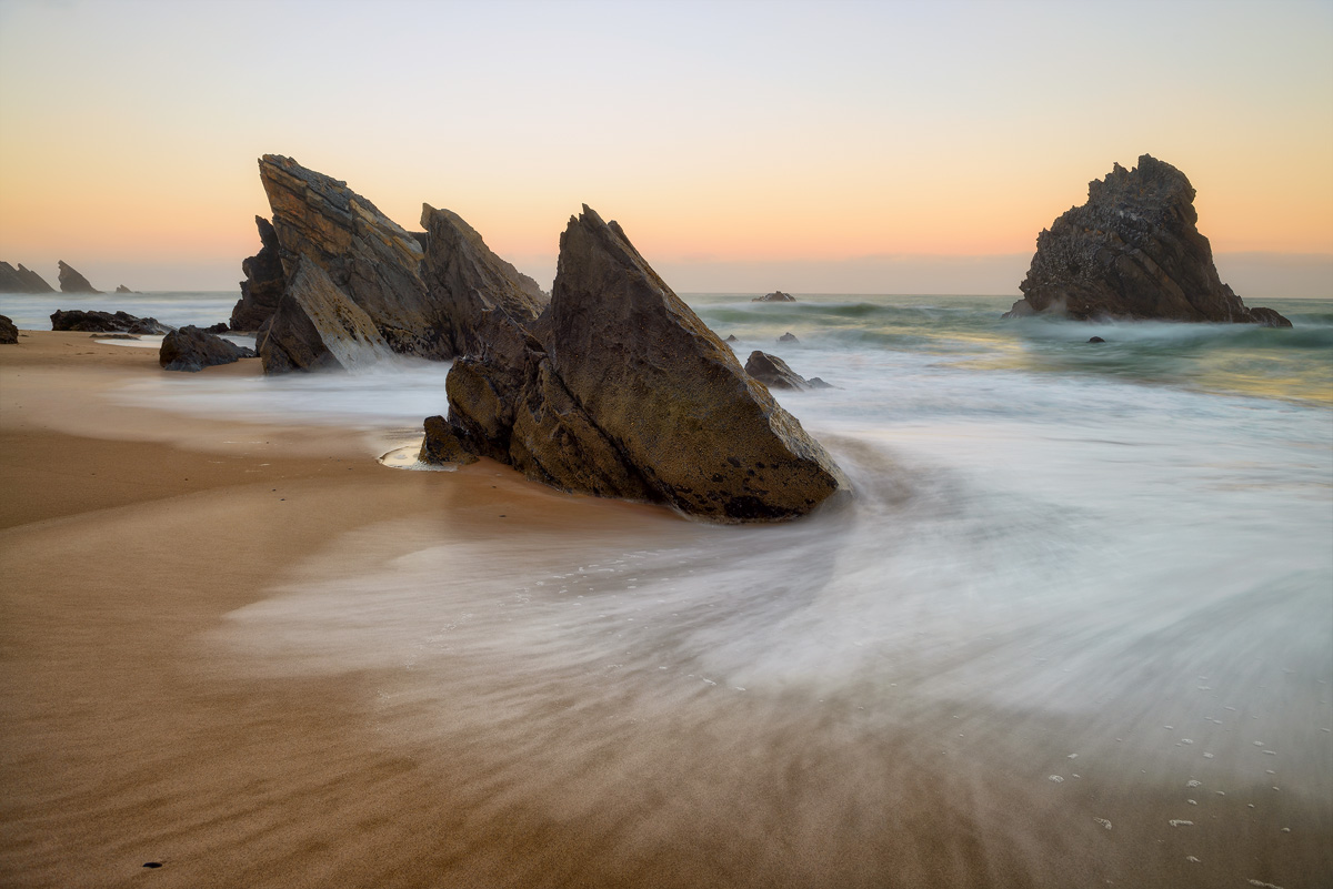 Agrada Beach Sunrise, Portugal