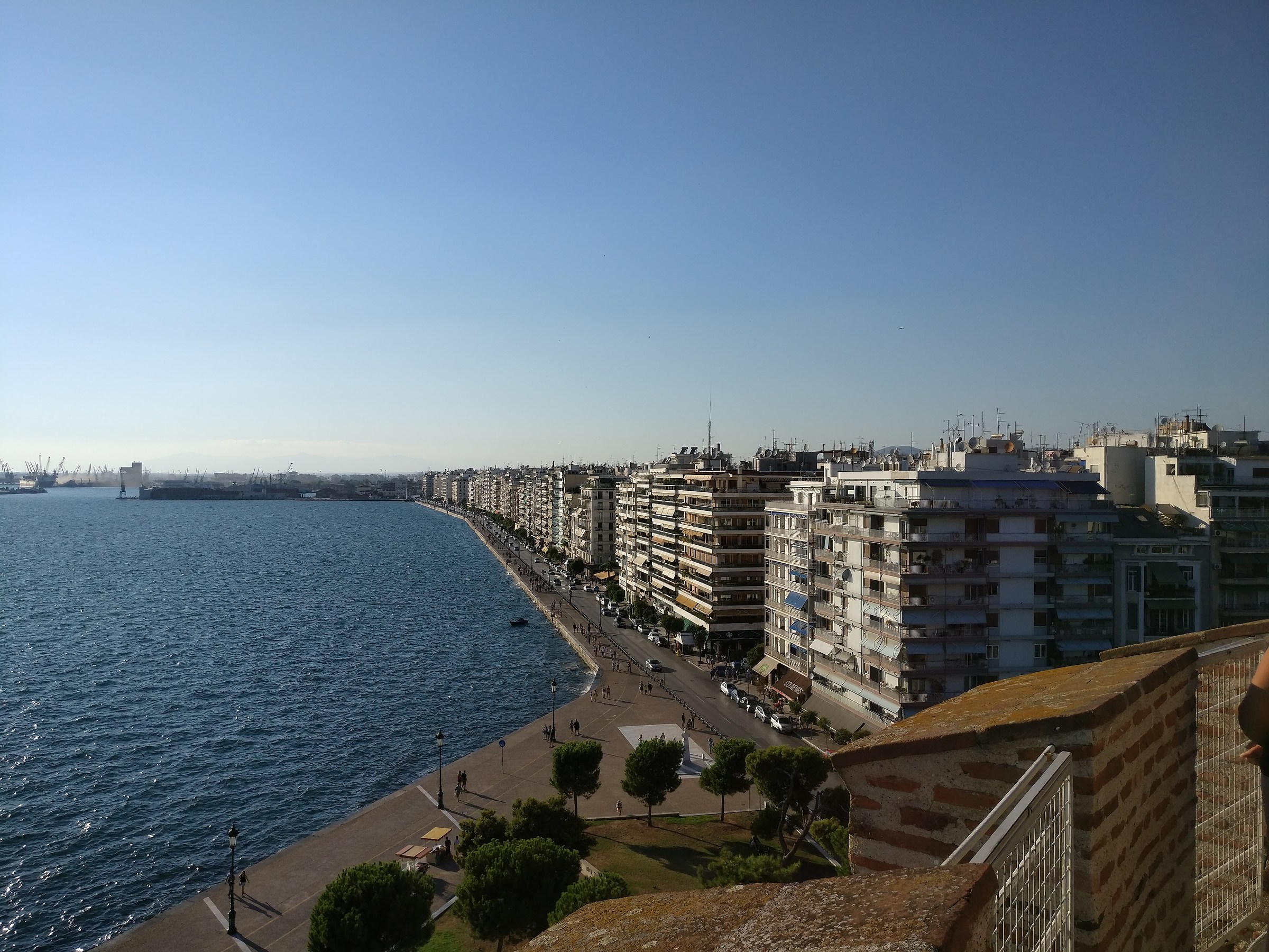 Promenade from the White Tower - Thessaloniki