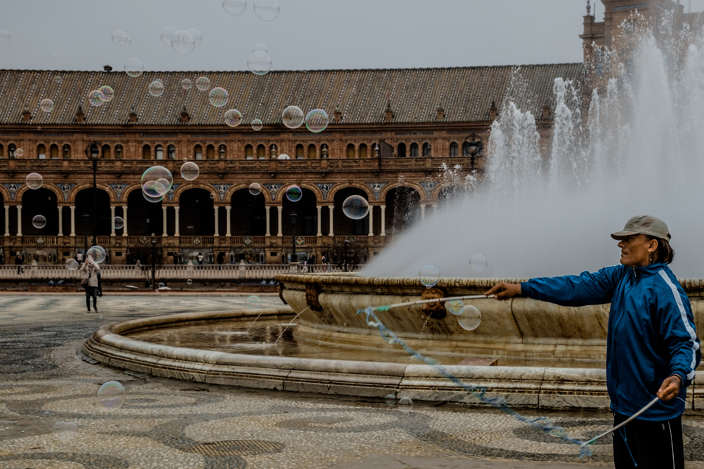 Seville - soap bubbles