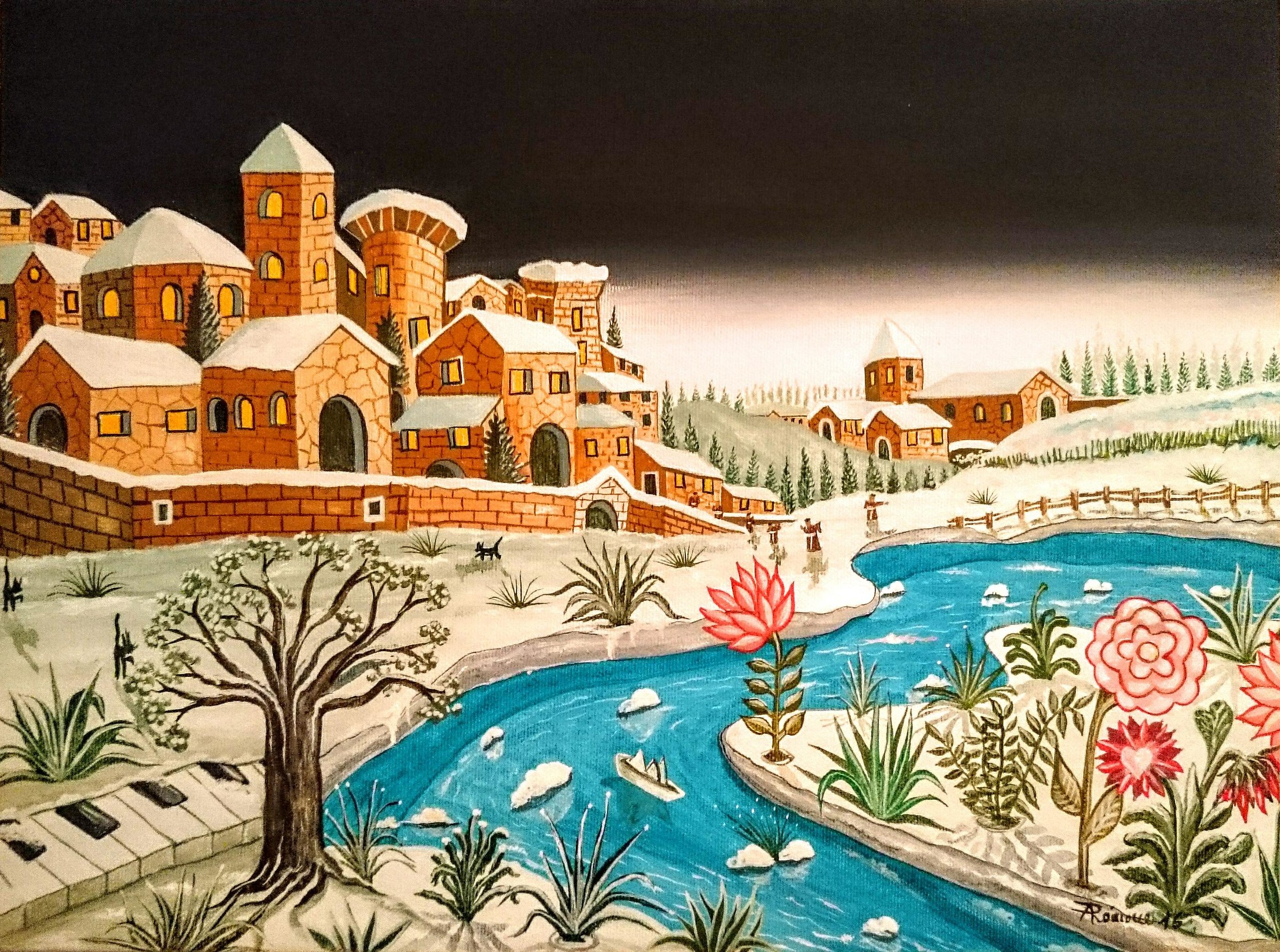 of the 'love flowers (2016)