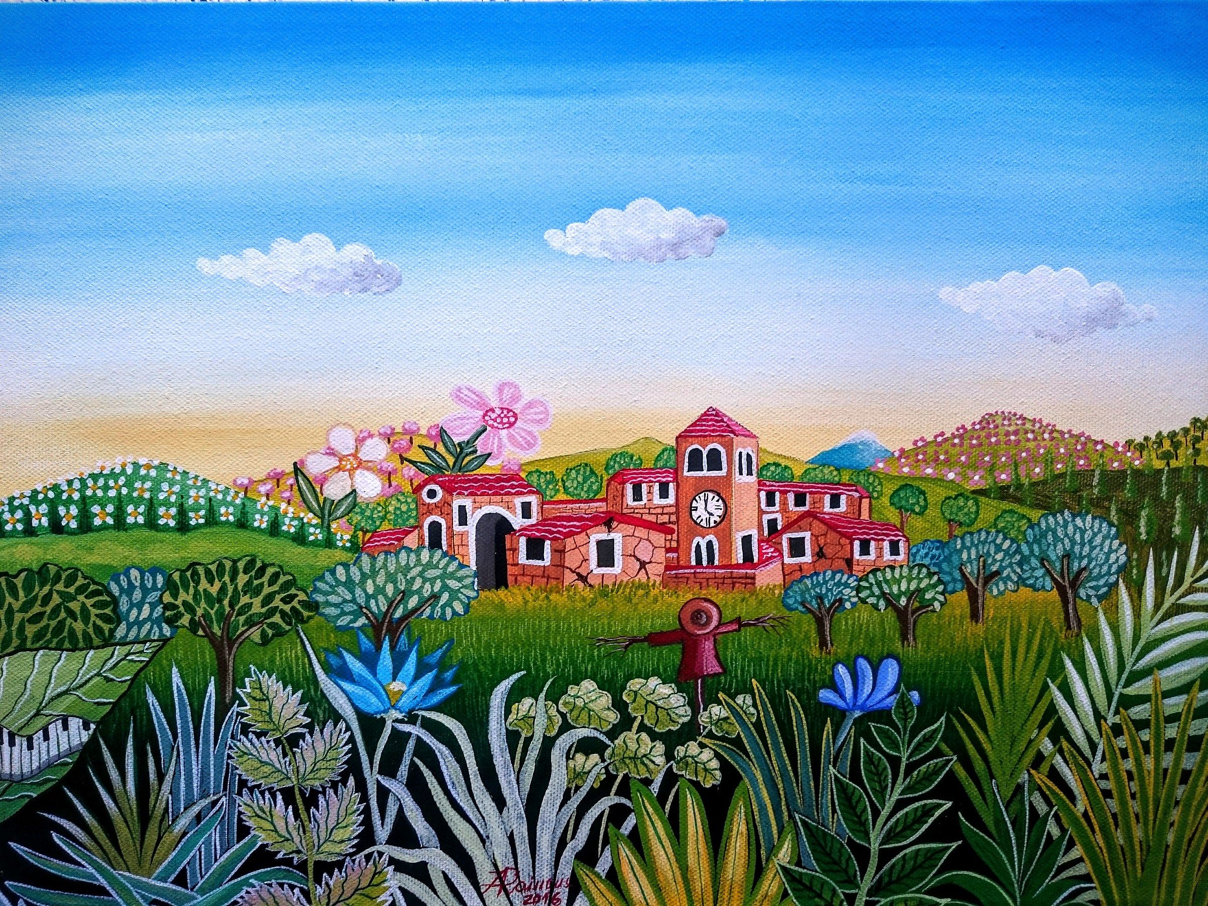 the scarecrow and country (2016)