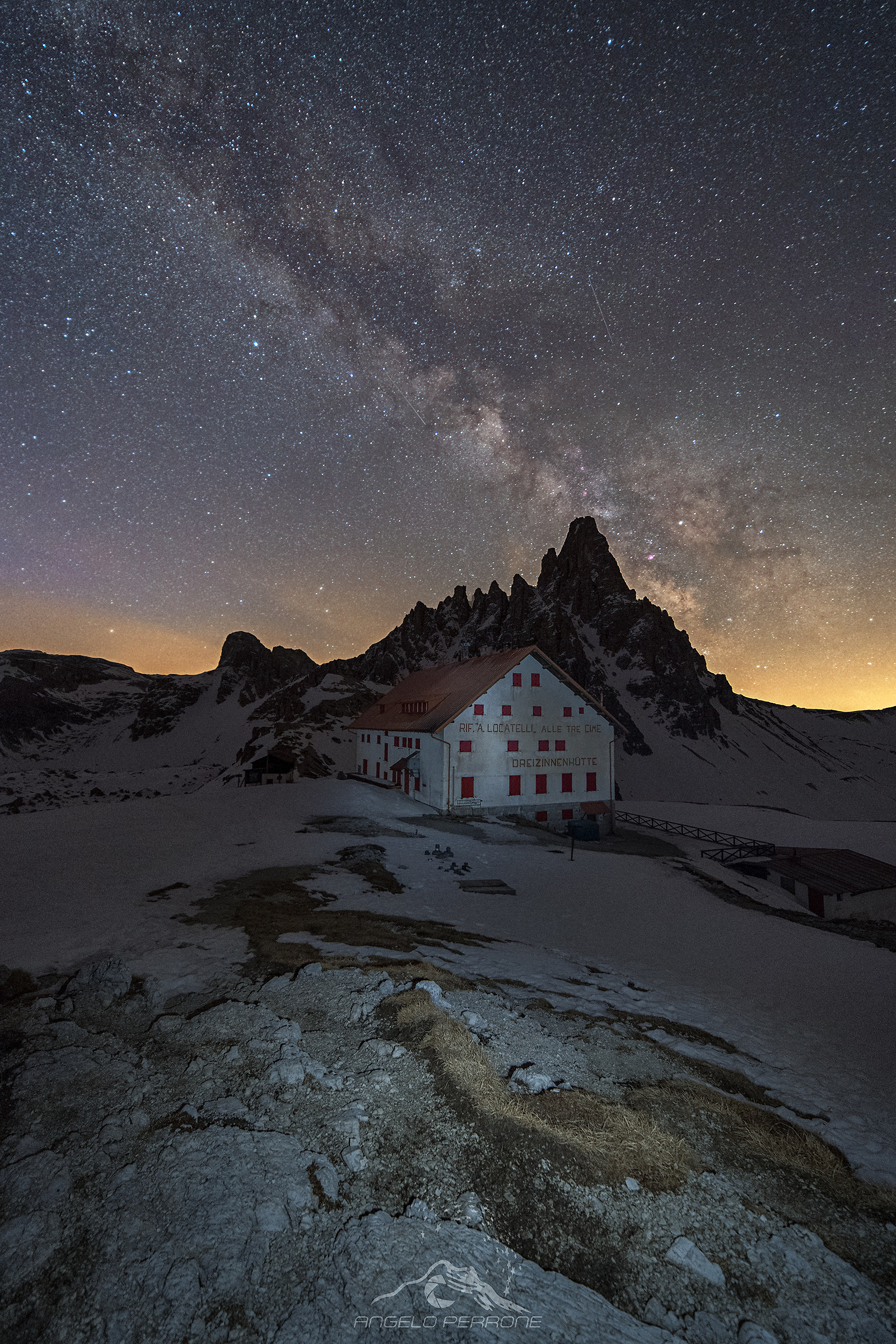 Locatelli Hut from a different perspective