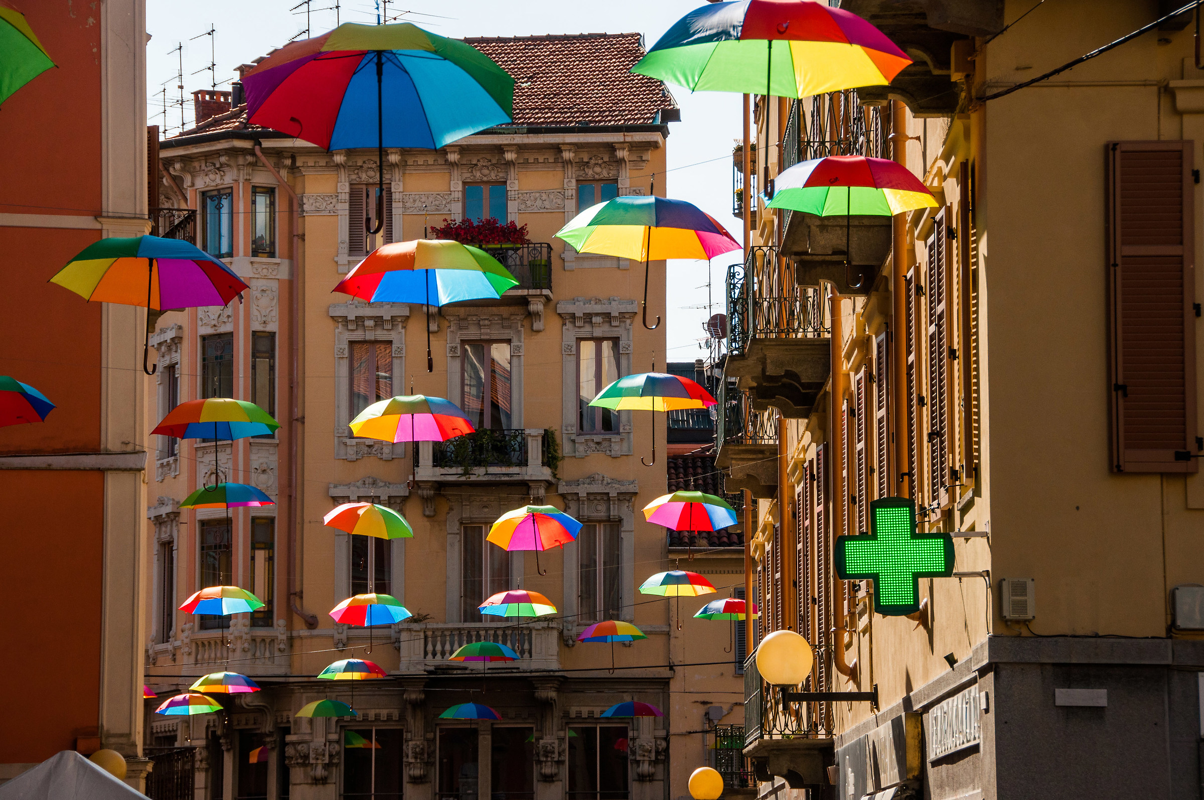 Biella Ombrelli in via Italia