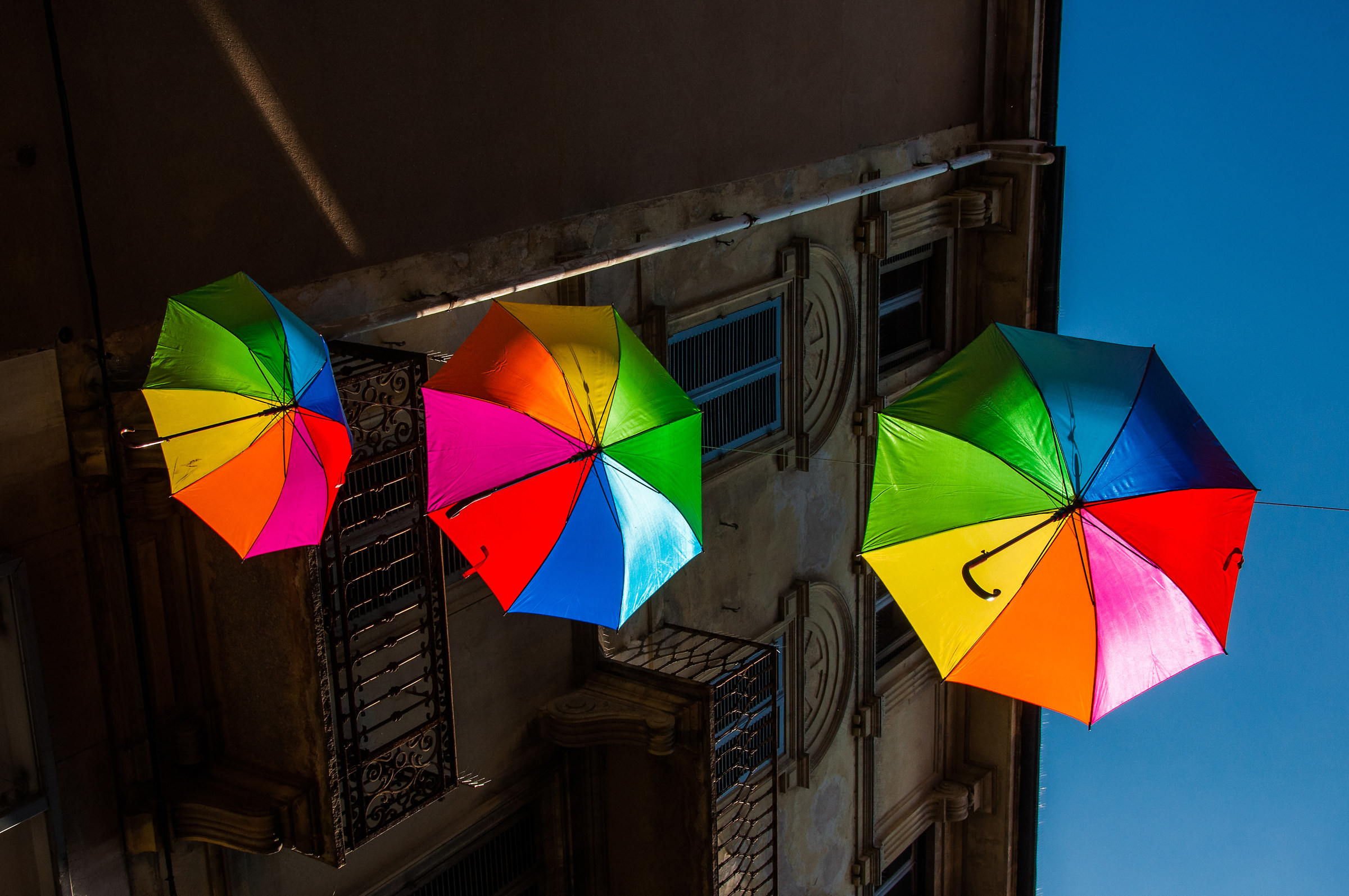 Biella Ombrelli in via Italia