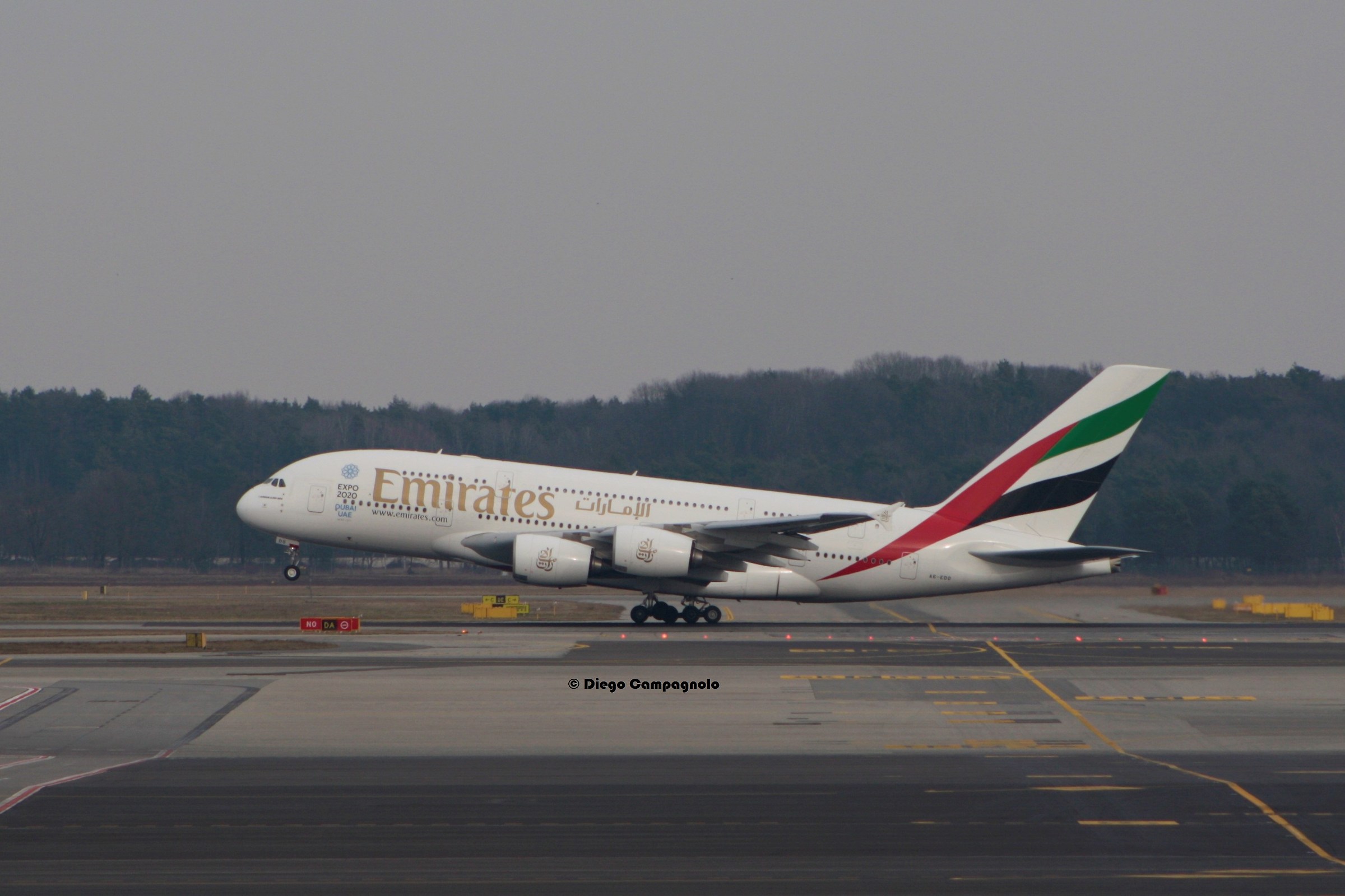Airbus a380 a Malpensa