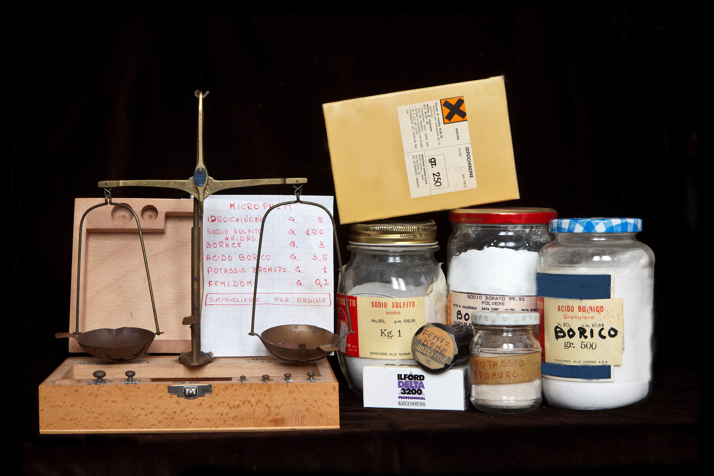 ricetta per sviluppo ( Microphen)