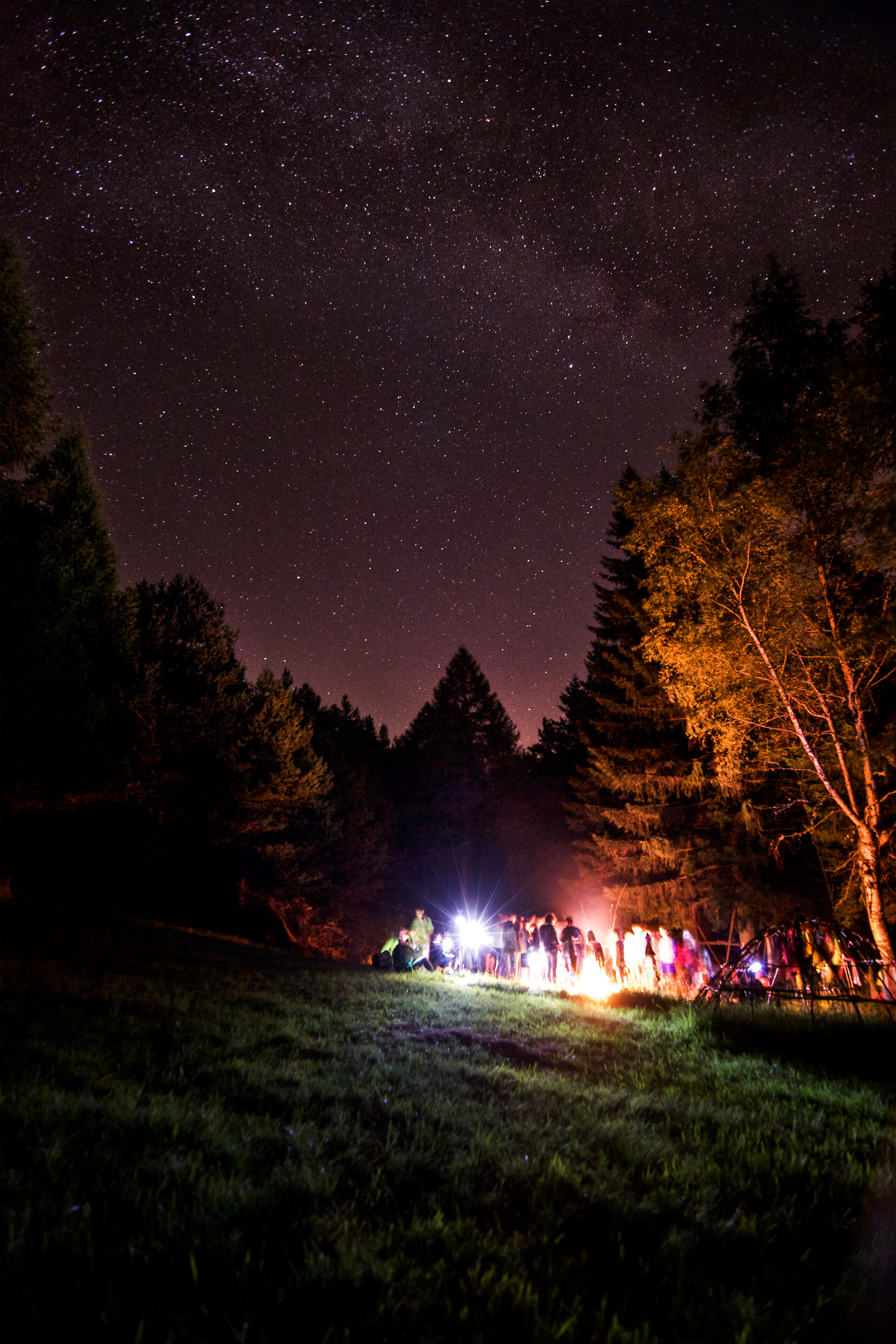 Dancing under the stars