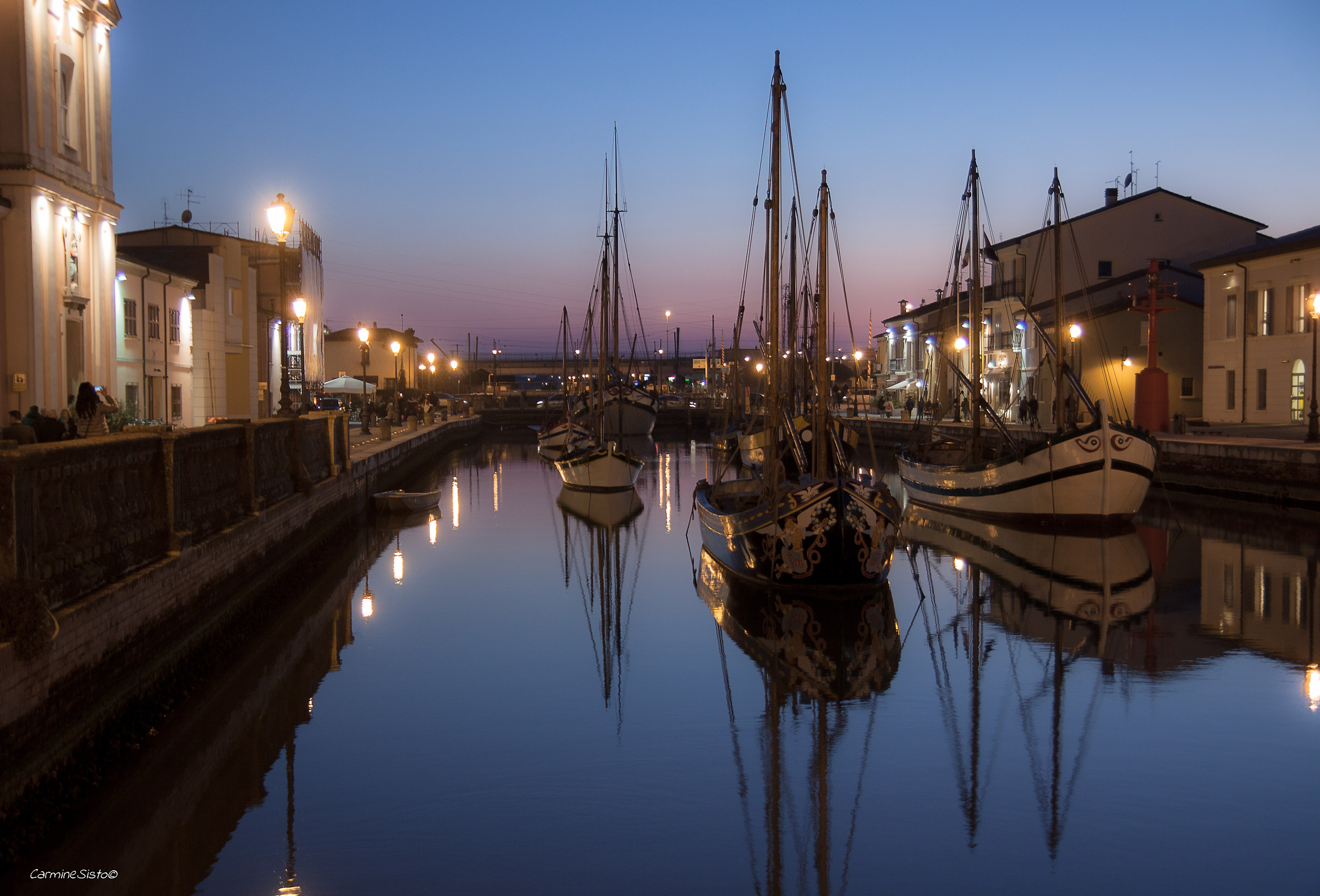 Cesenatico di sera