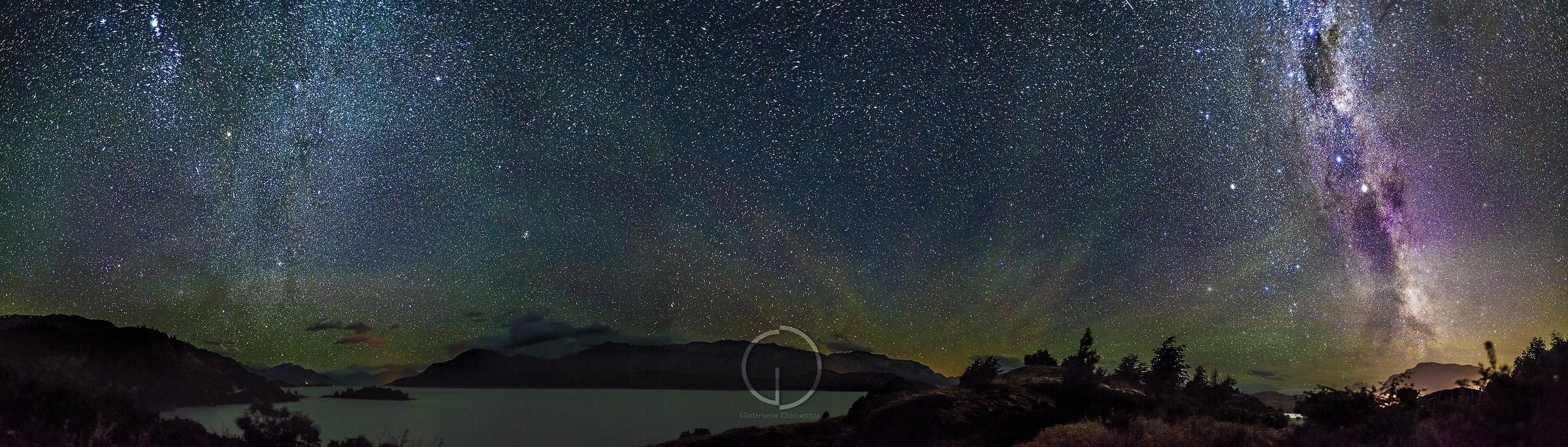 Milky Way, Lago General Carrera, Carretera Austral,Cile