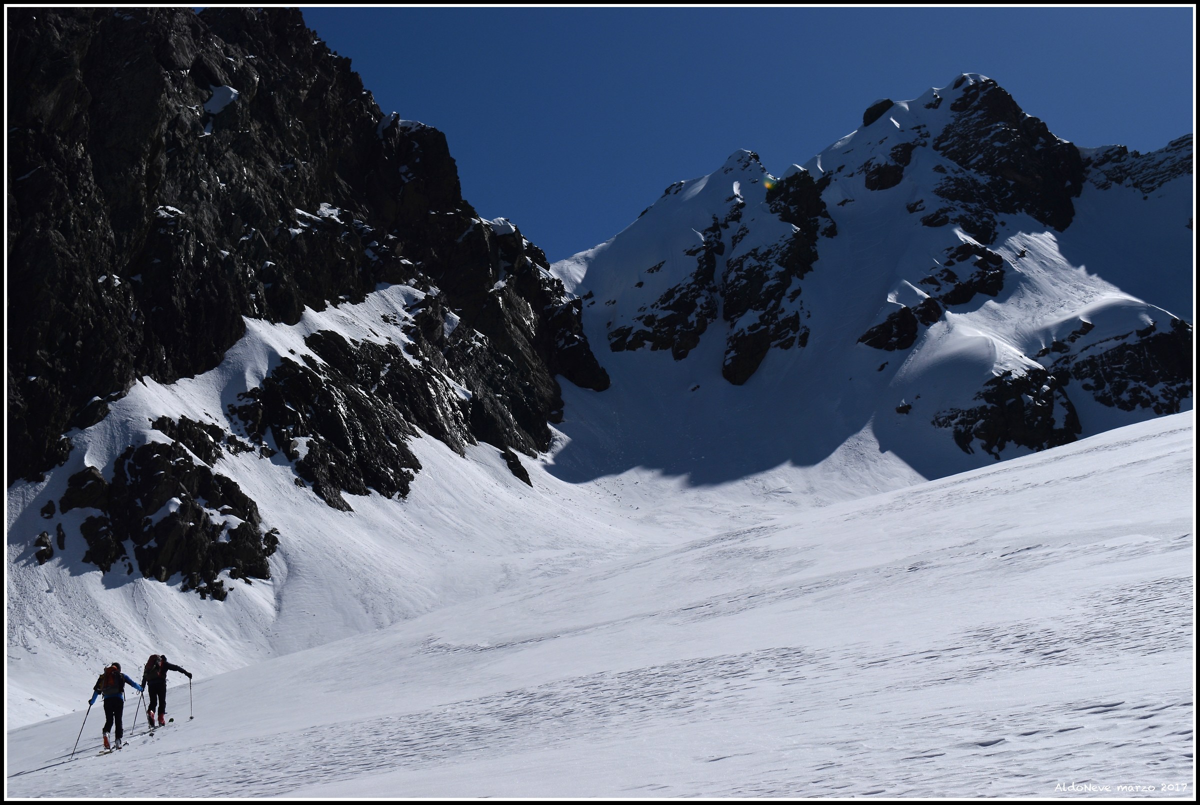 The last shovel of Pizzo Porola.