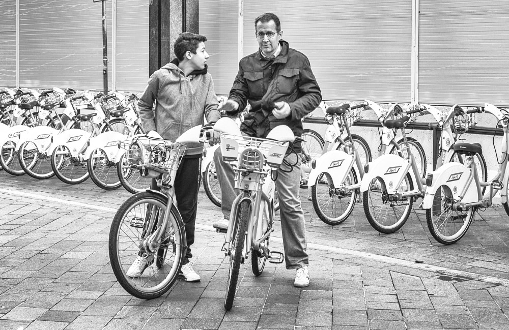 and 'always nice to ride a bicycle