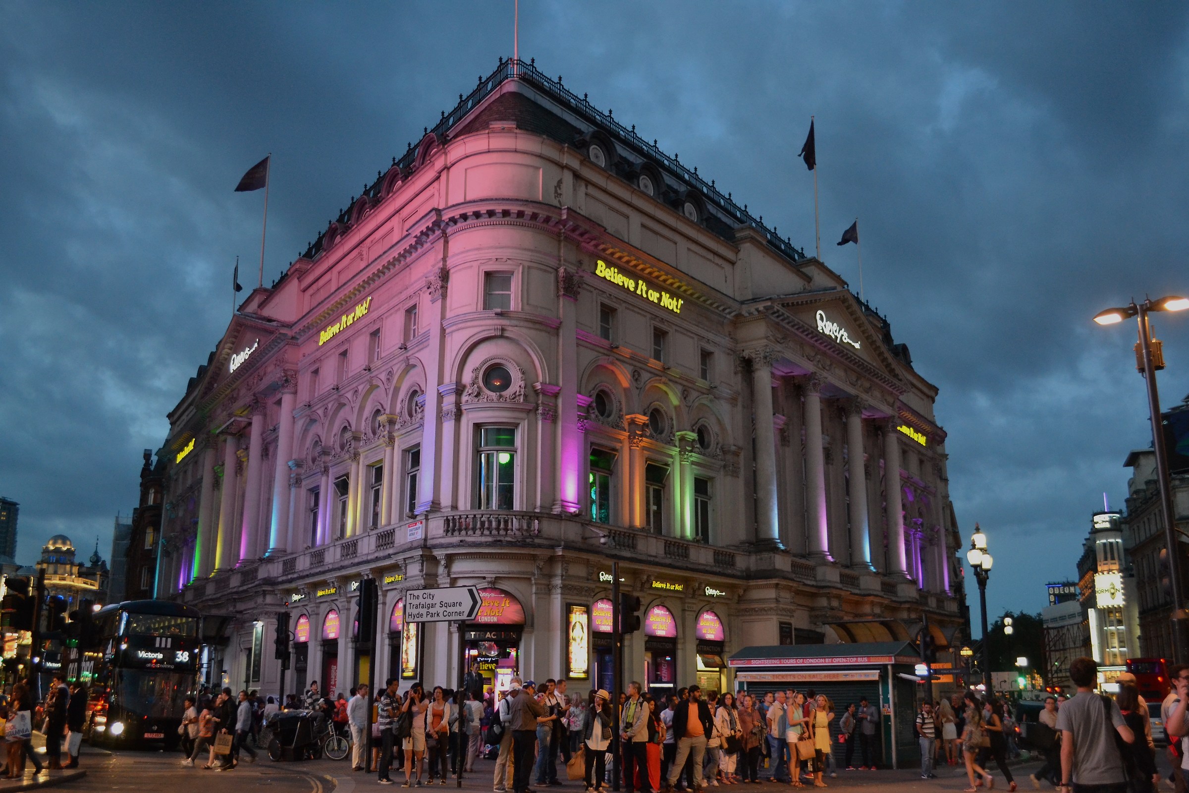Piccadilly Circus, London city