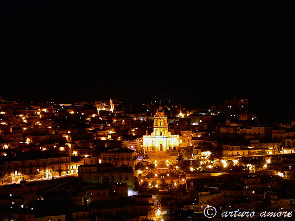 Notturno a Modica - Sicily