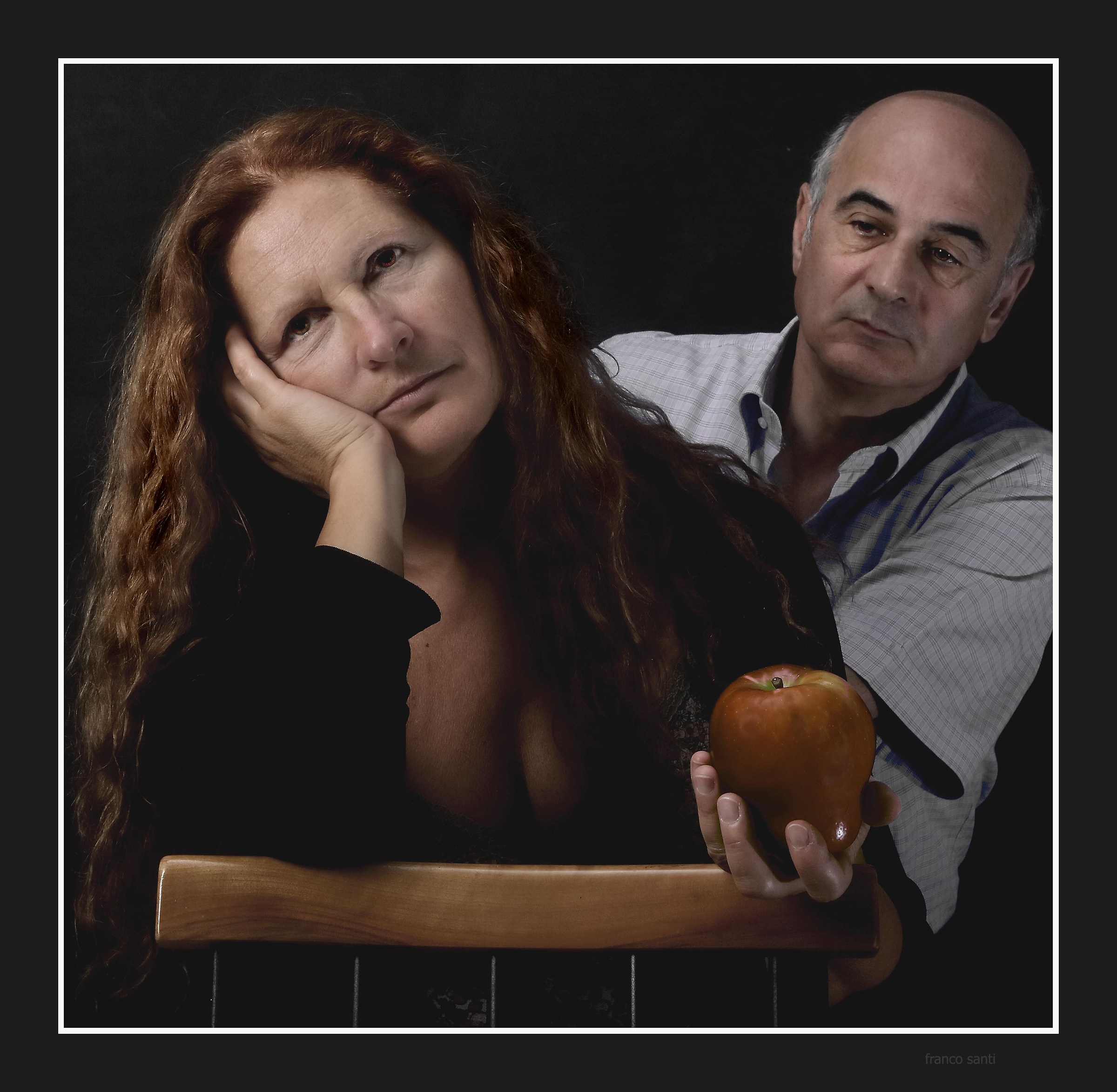 omaggio a Giorgione : doppio ritratto