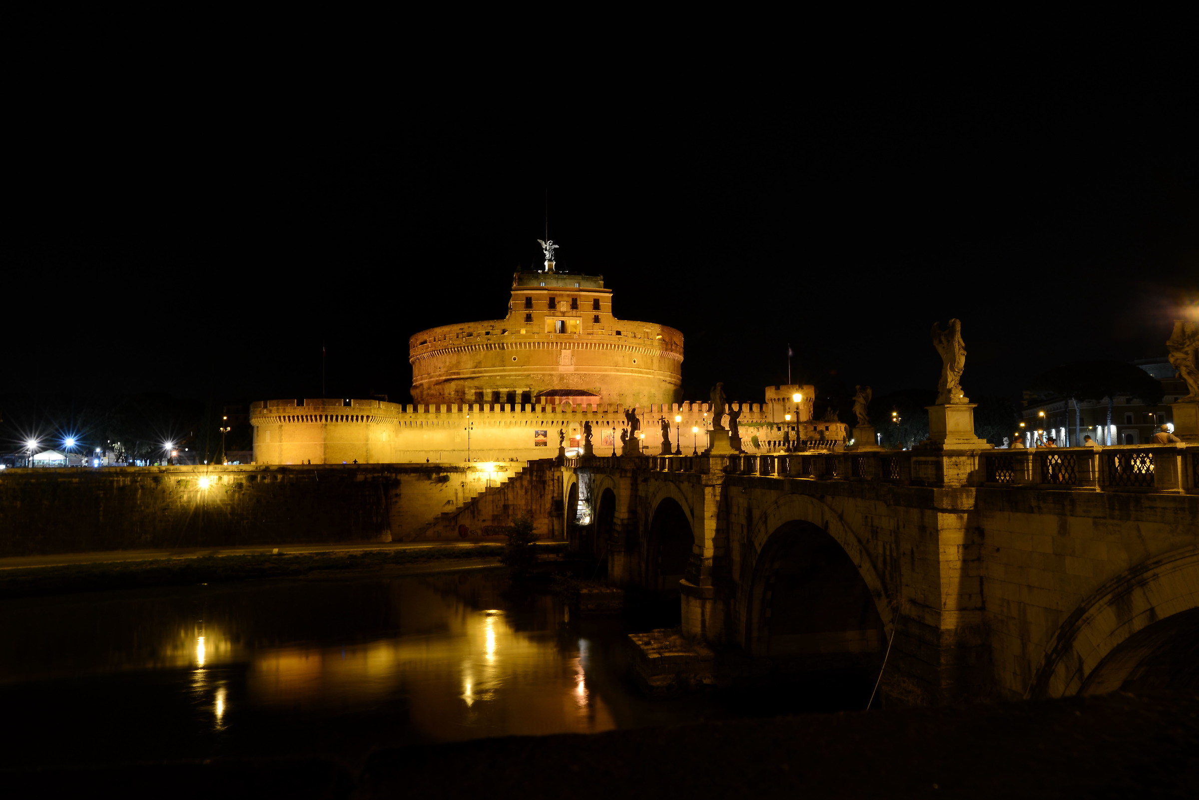 Castel Sant'Angelo notturno
