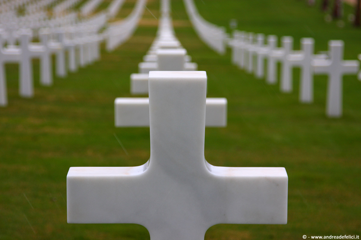 Rain and tears - American Cemetery in Florence