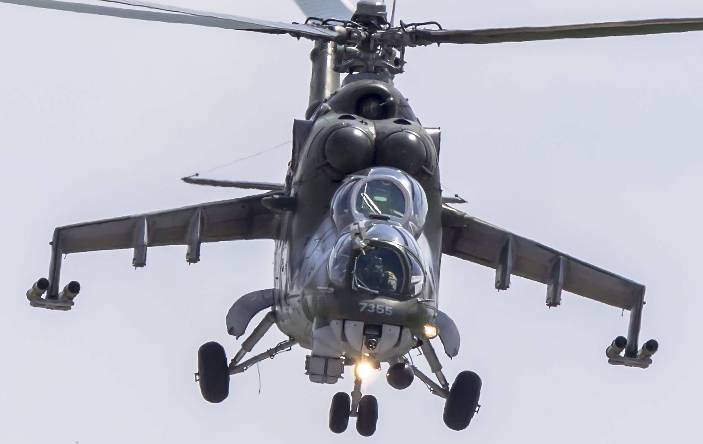 Mi24 Hind - Vista Frontale