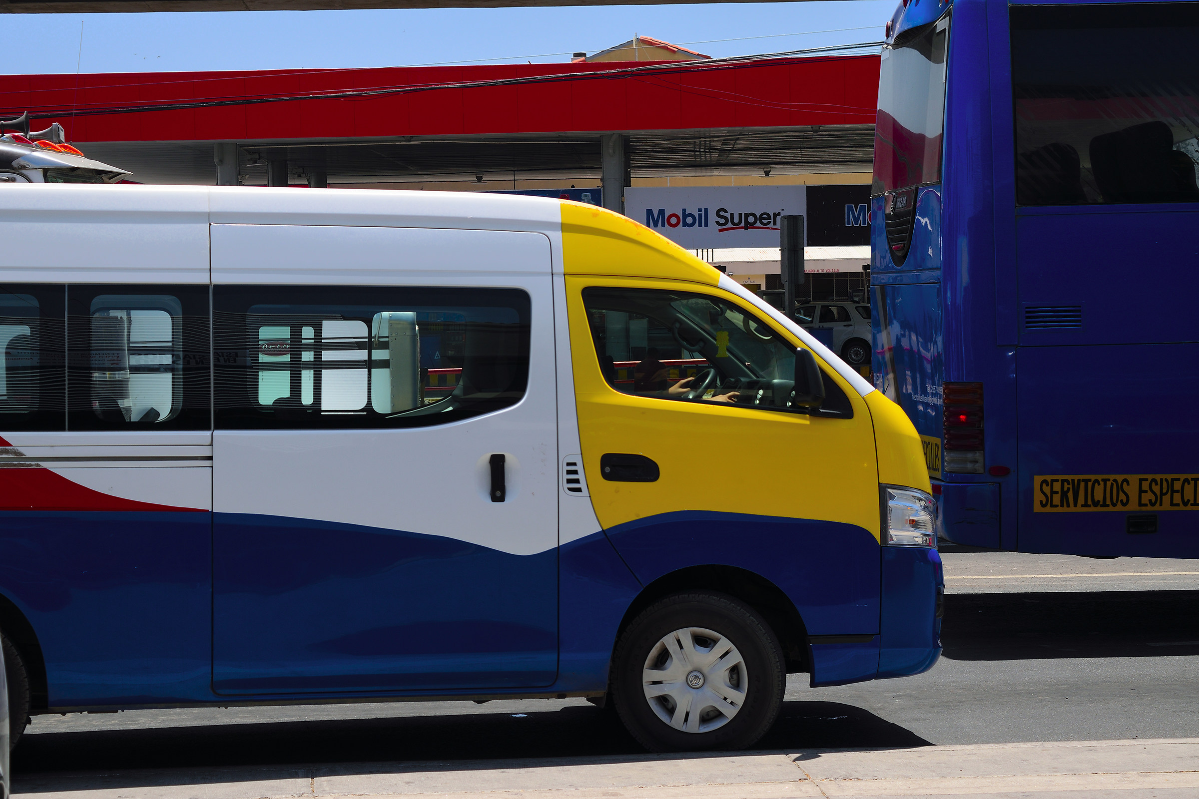 The colors of the traffic