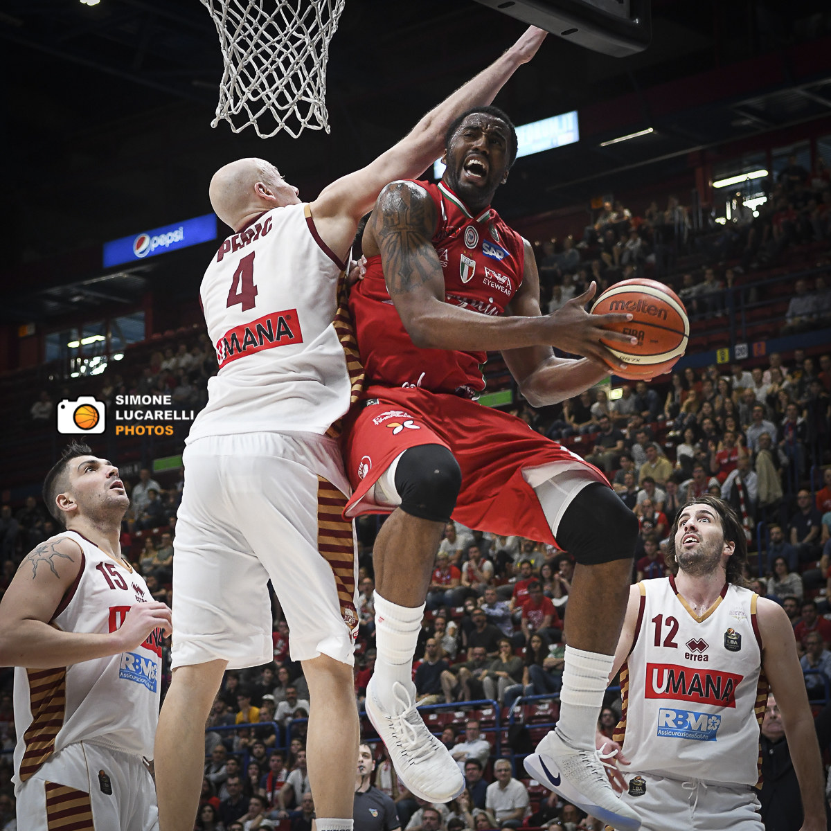 Jamel McLean - Olimpia Milano vs Reyer Venezia