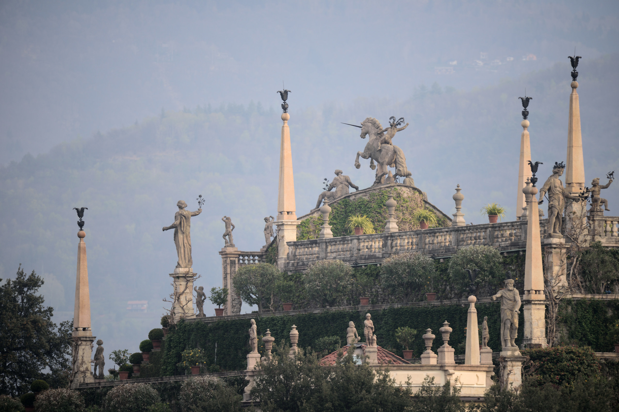 the island Beautiful gardens