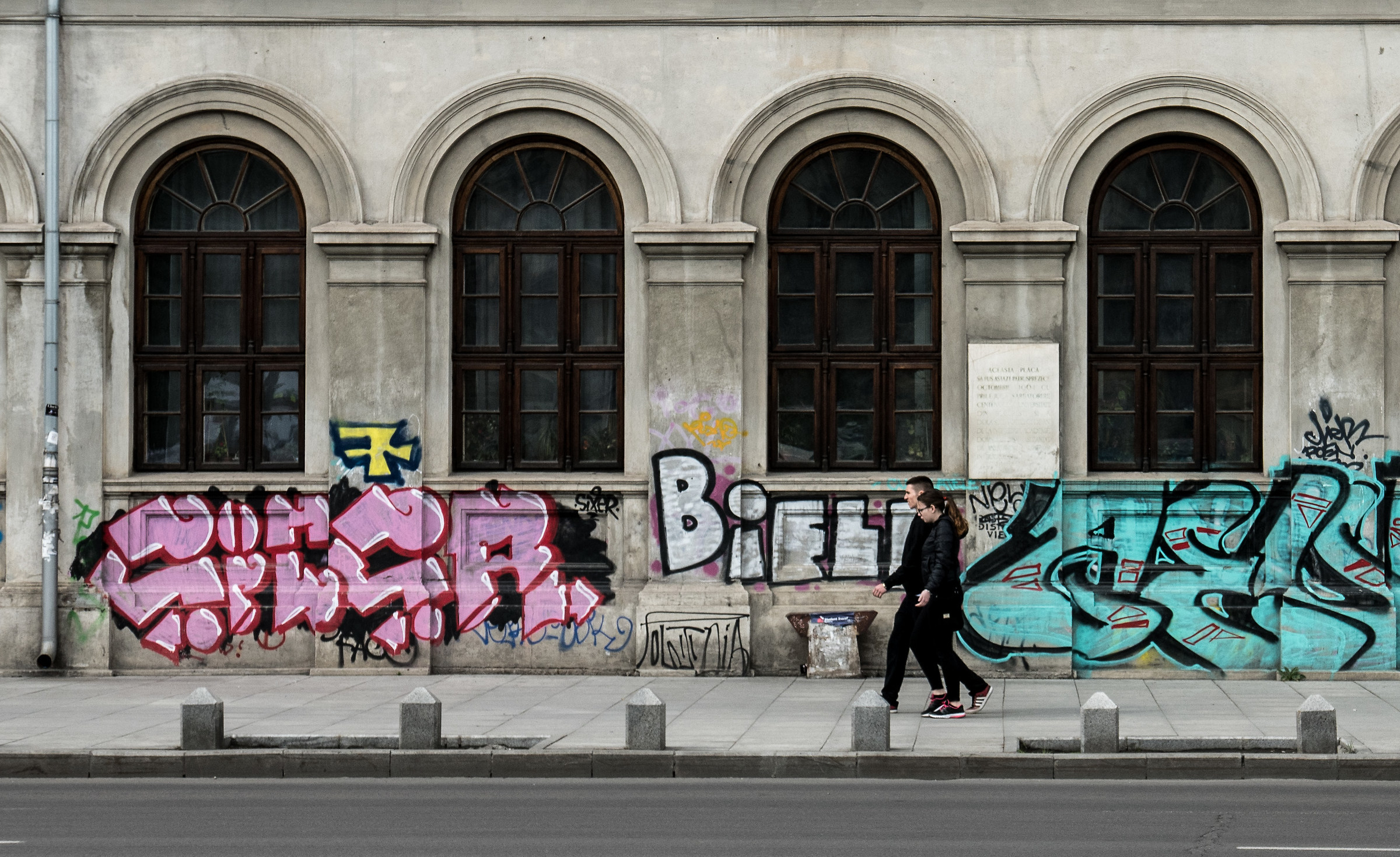 graffiti in Bucharest