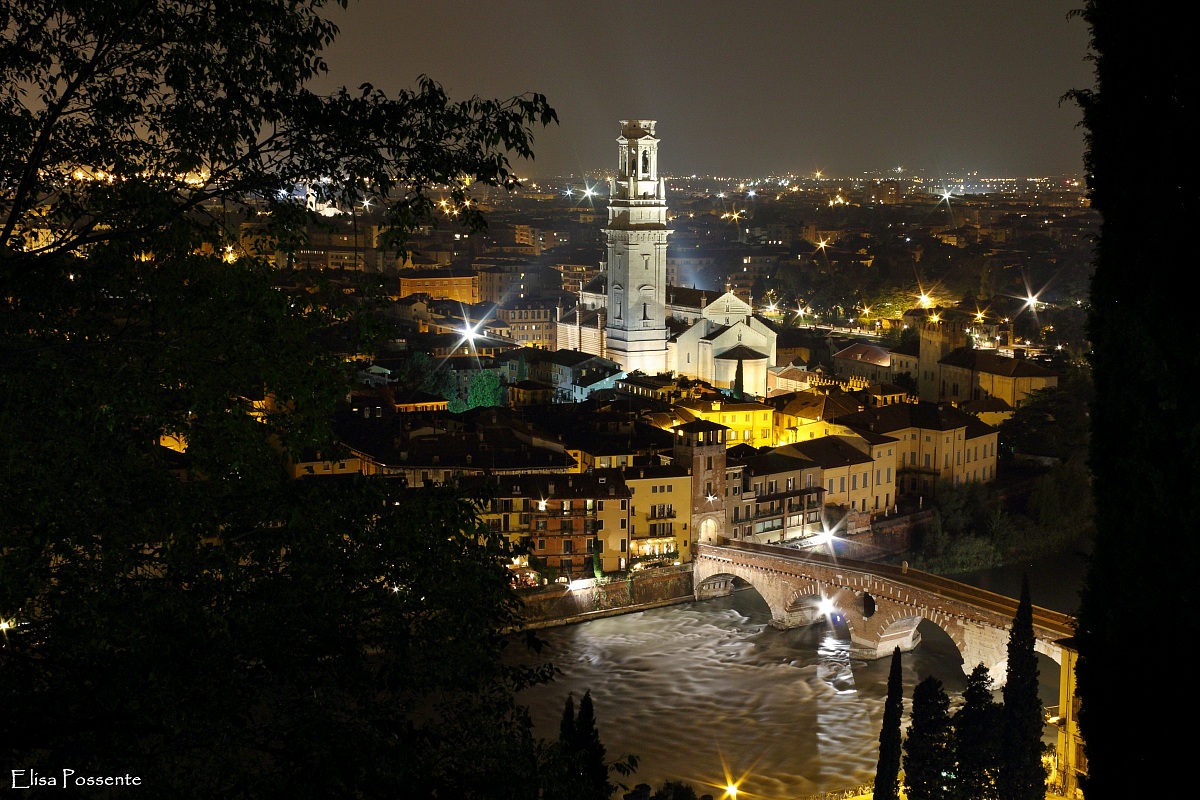 Verona by night