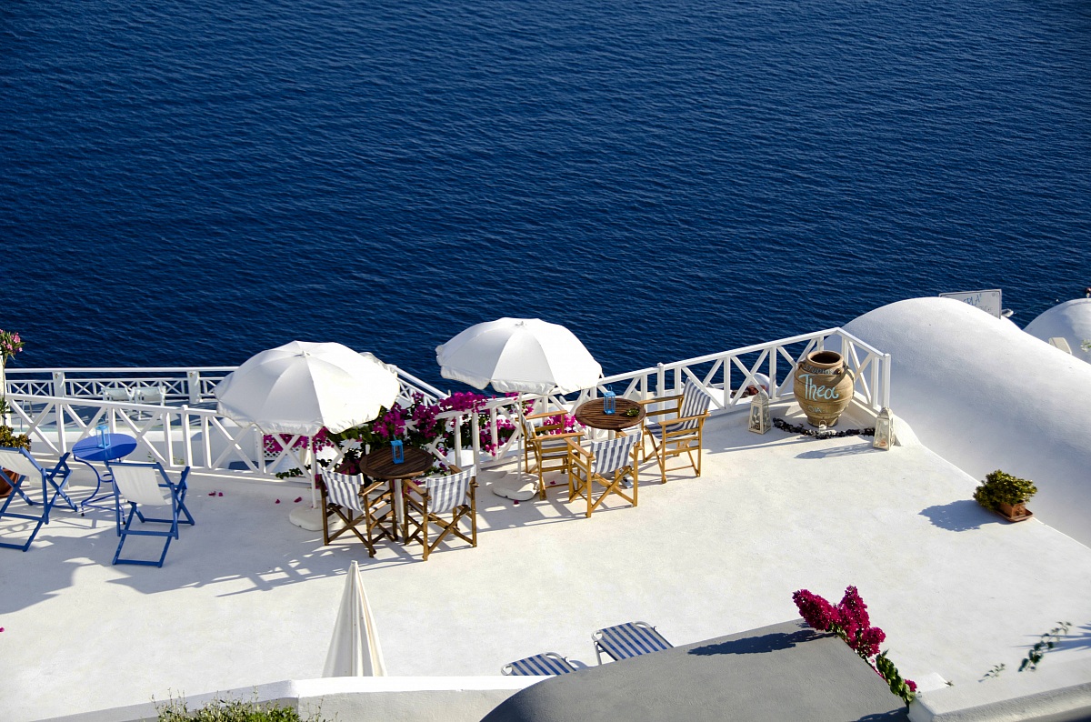 Terraces overlooking the sea V