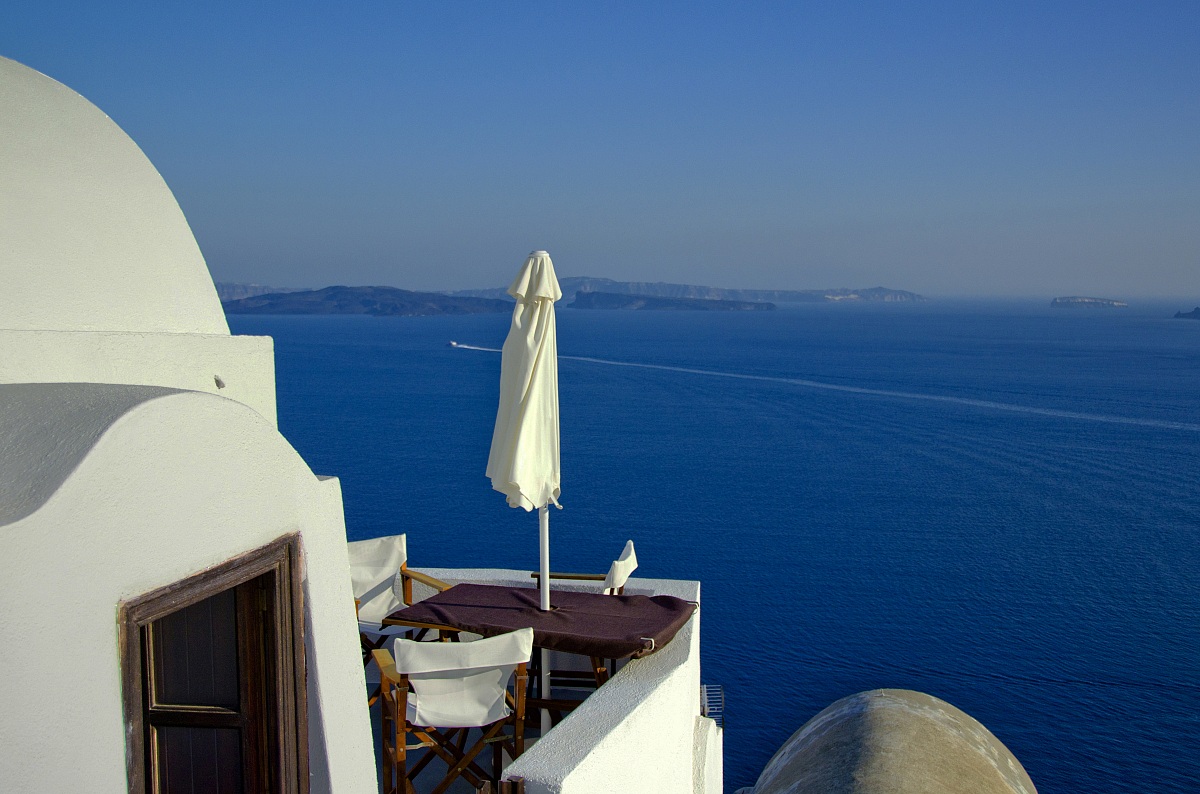 Terraces overlooking the sea VII