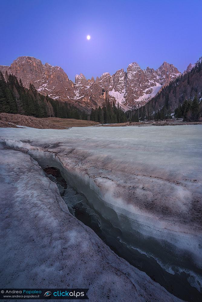 Moon in Val Venegia