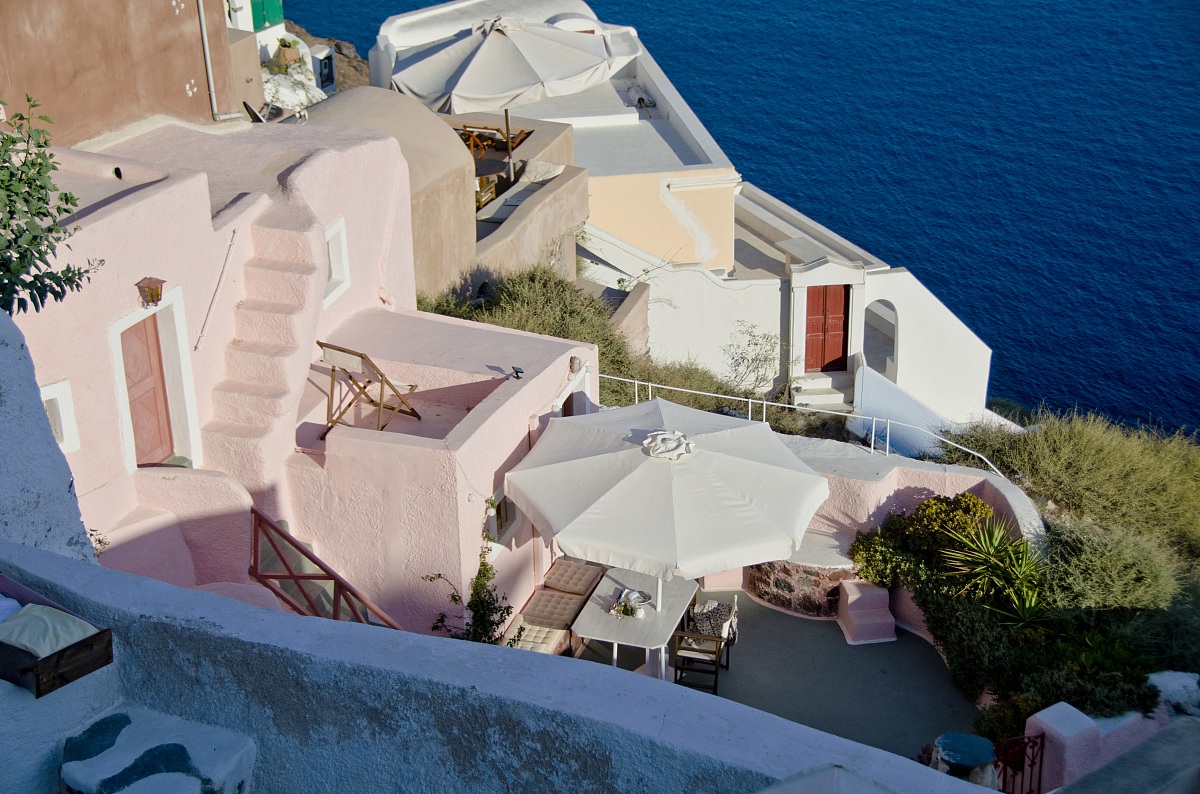Terraces overlooking the sea viii