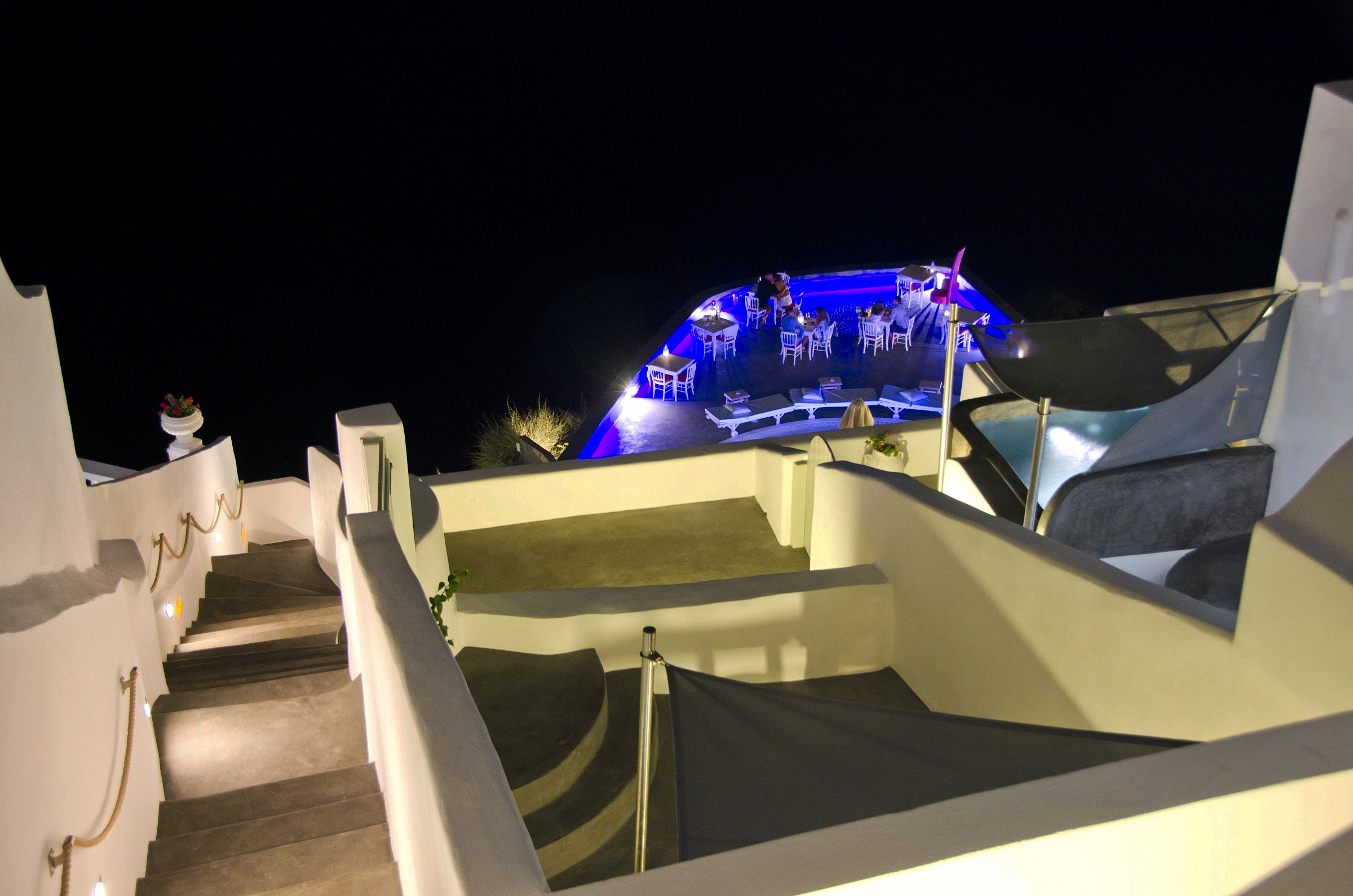 Terraces overlooking the sea IV