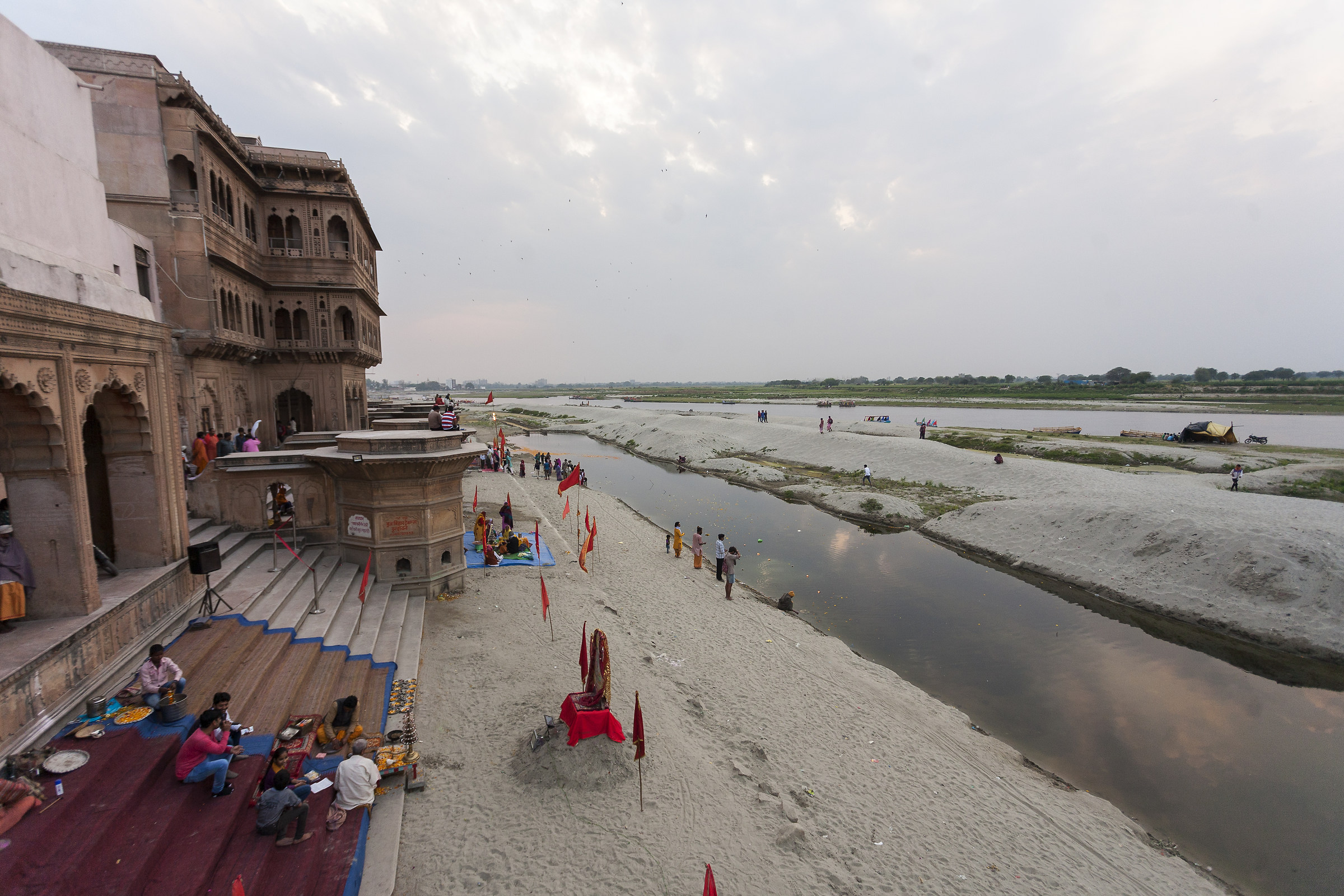 Ghat di Vrindavan