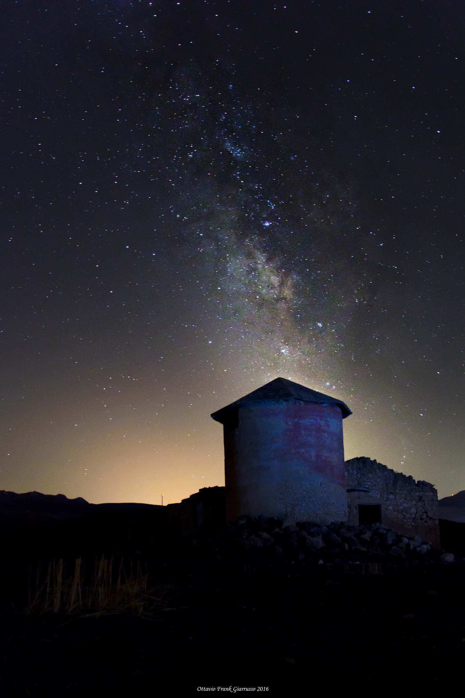 Milky Way from Mineo campaigns