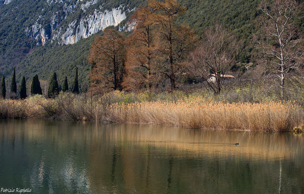 Lake Toblino end of Winter
