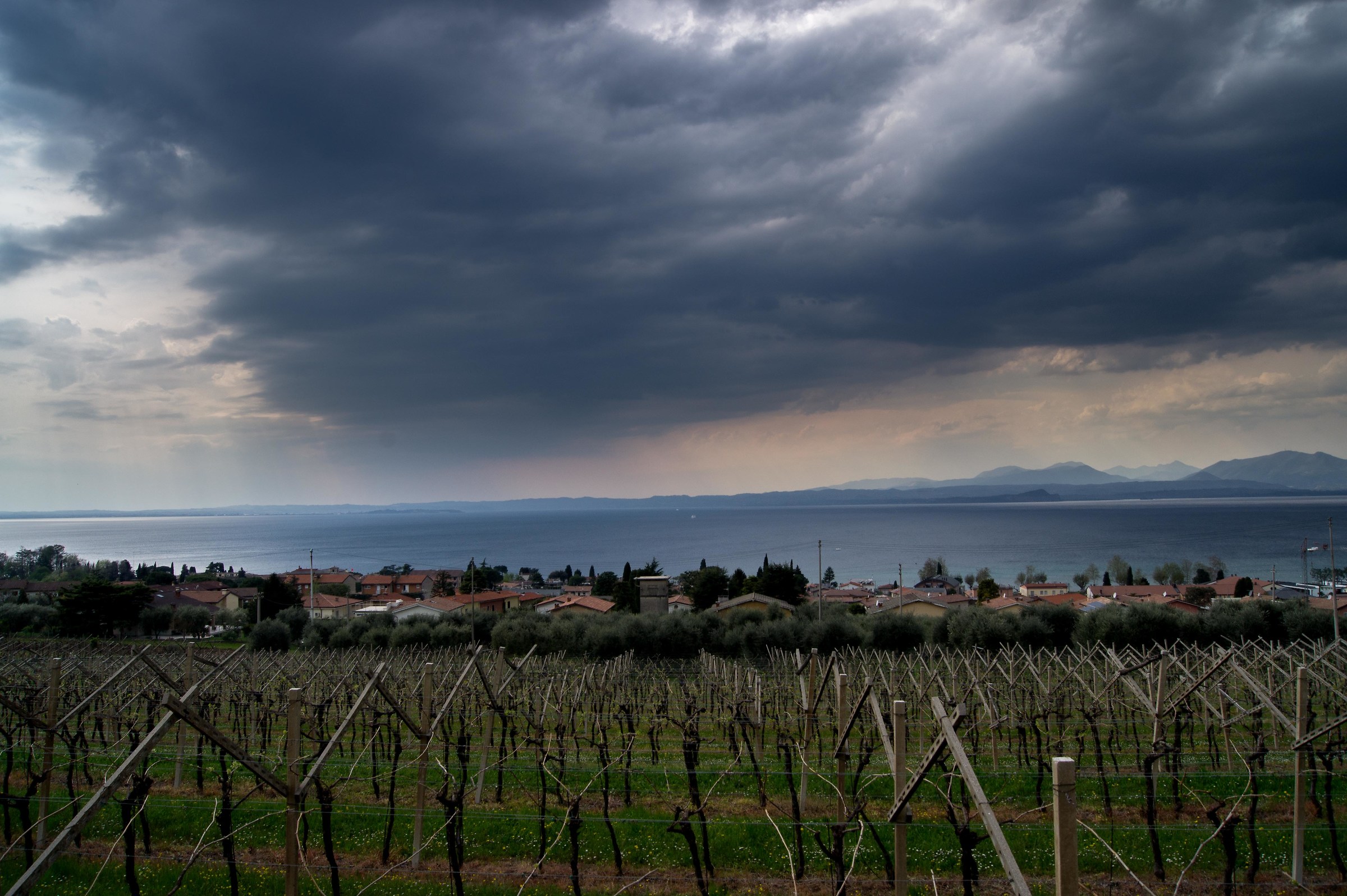 Storm at Lake Garda