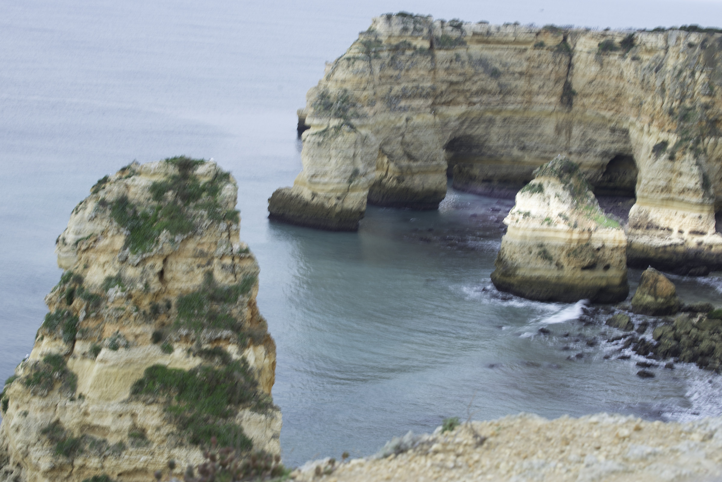 Albufeira - scogliera