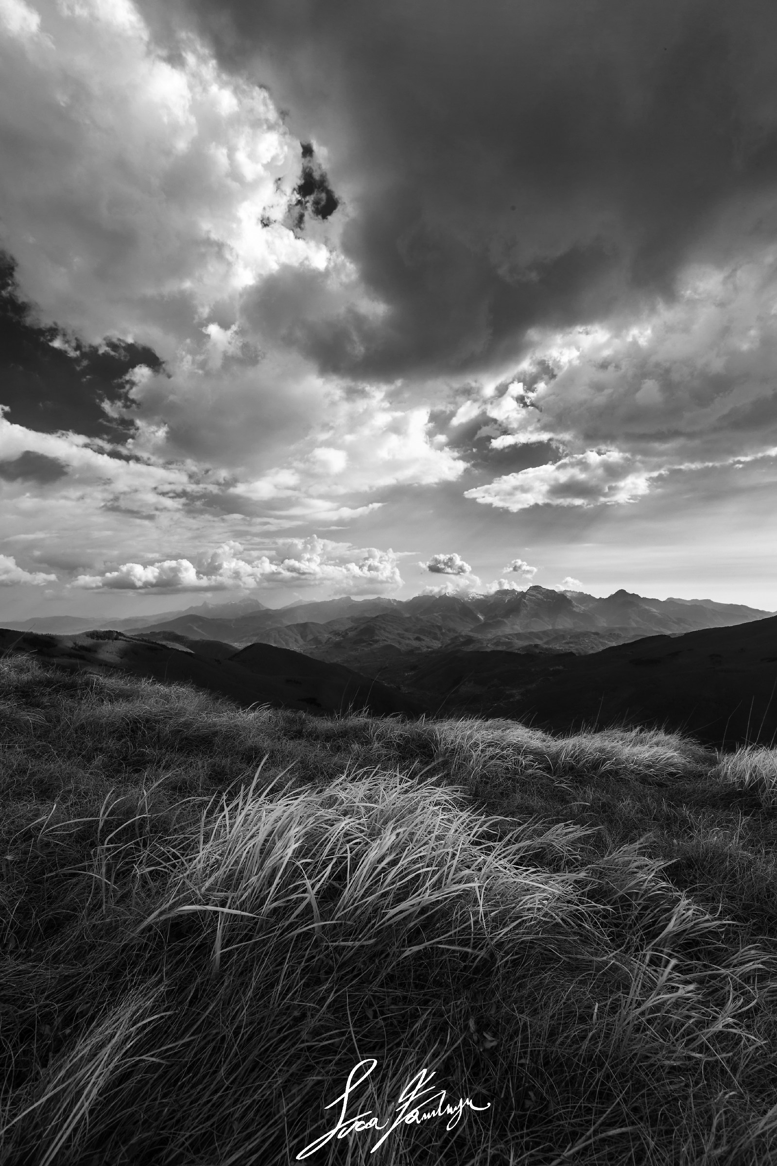 Clouds over the valley
