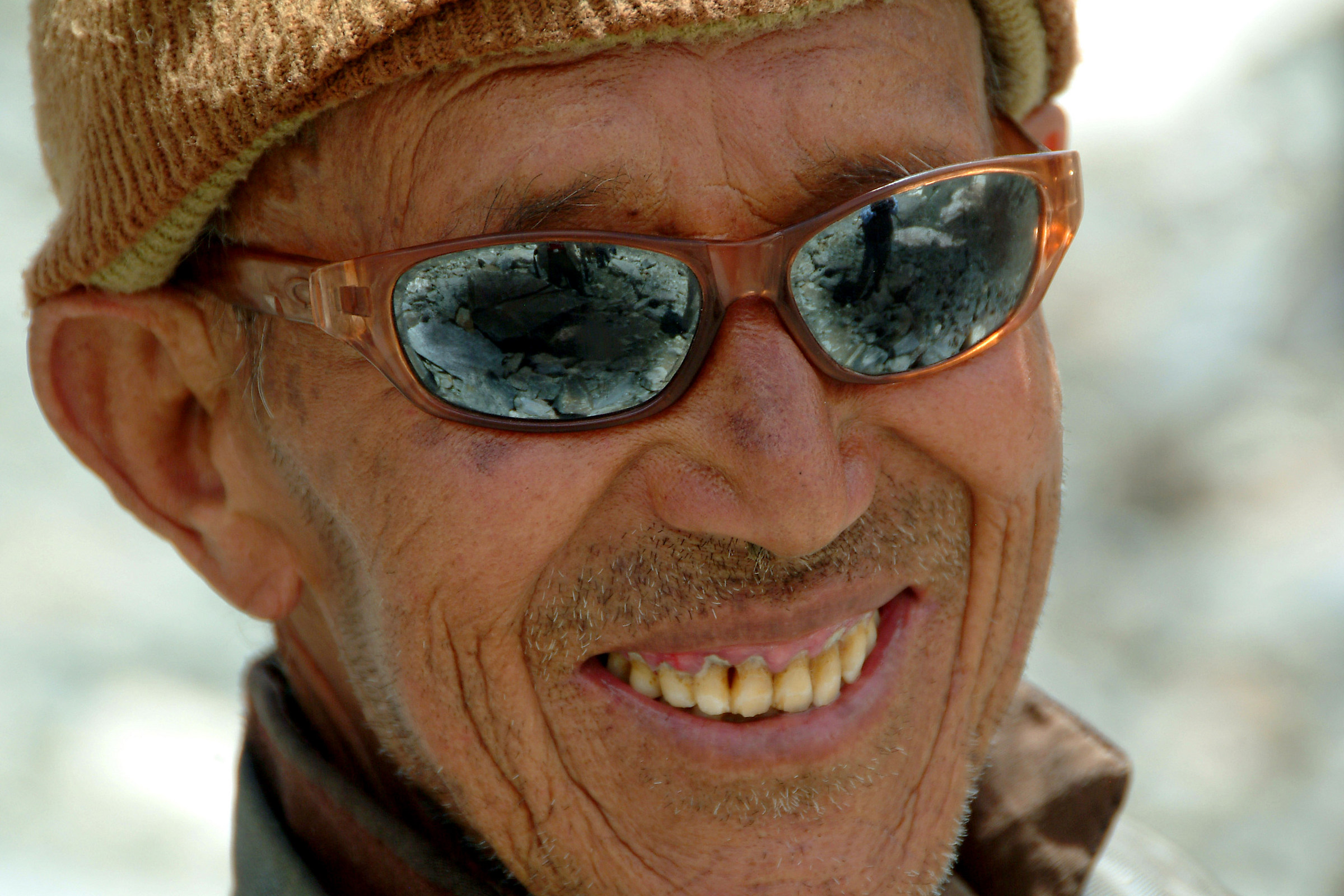 Il viandante a quota 5.000