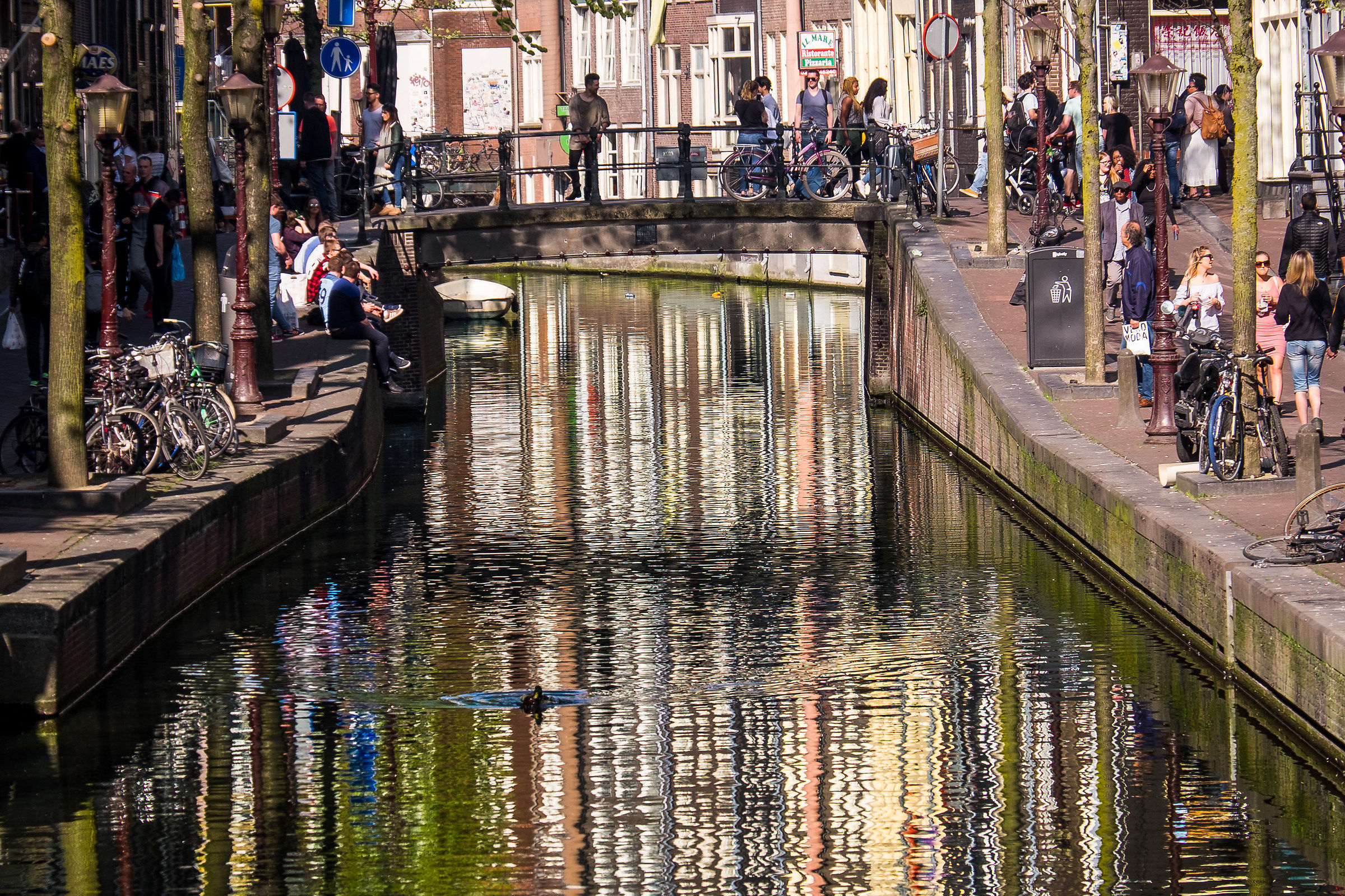 Amsterdam reflected