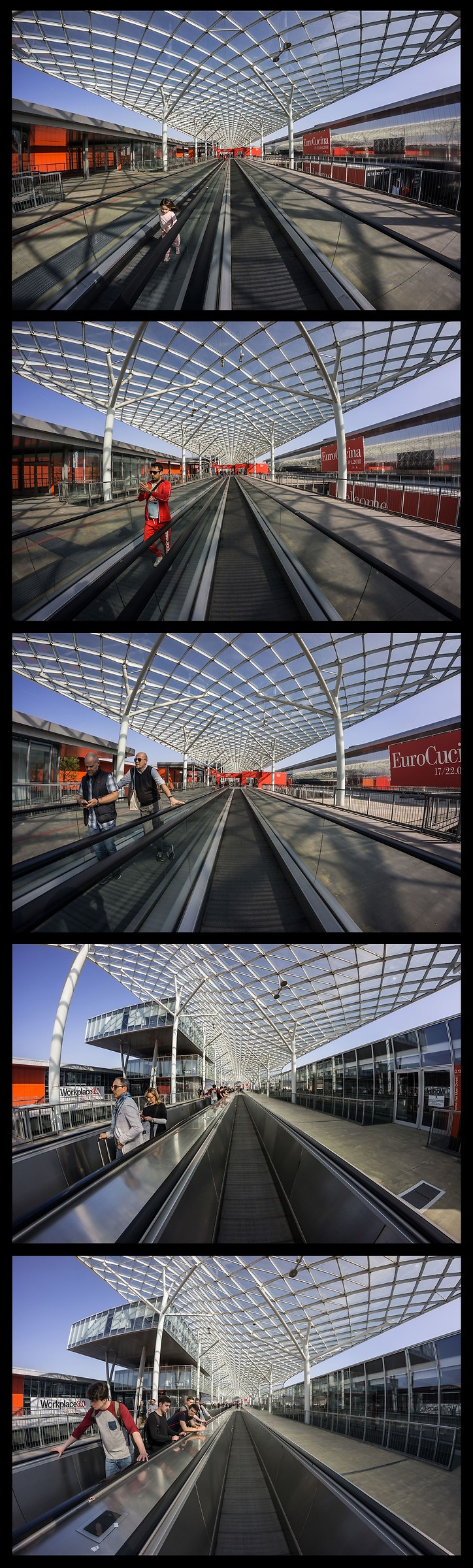 Fiera Milano - 10 - Path on the "treadmill"