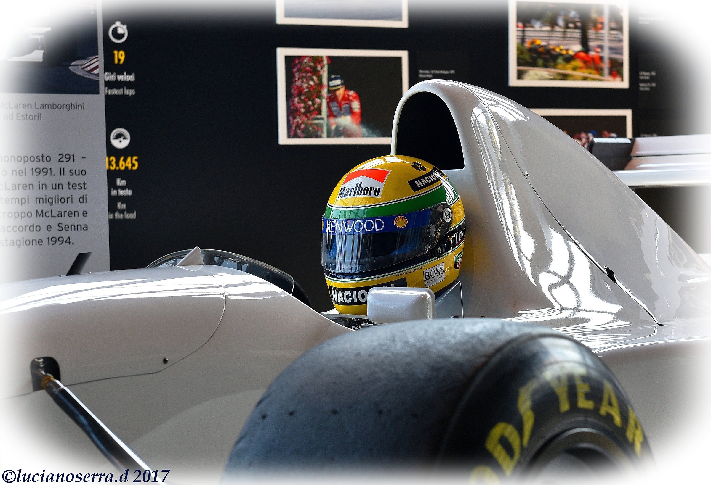 Helmet Ayrton Senna da Silva