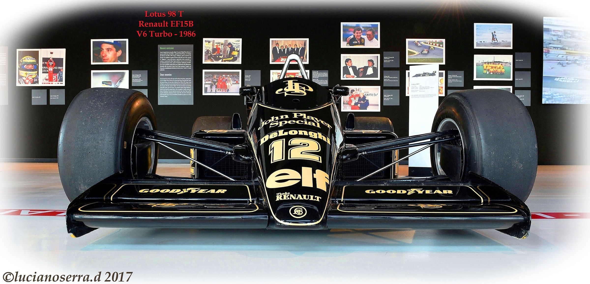 Lotus Renault EF 98 T 15 B V6 Turbo - 1986