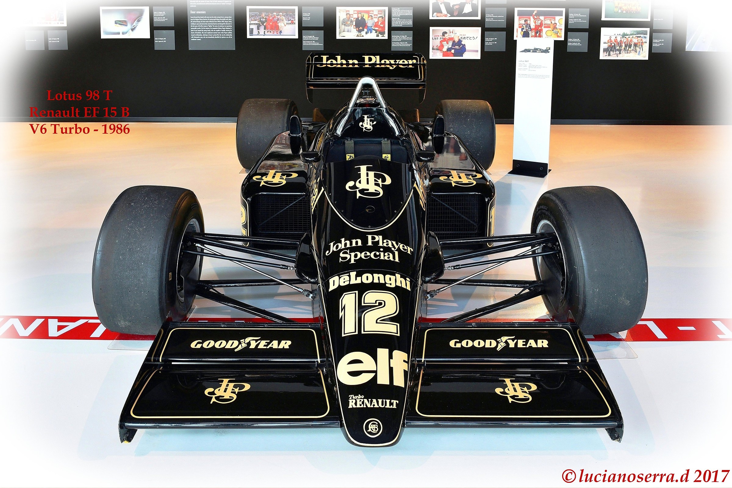 Lotus Renault EF 98 T 15 B V6 Turbo - 1986