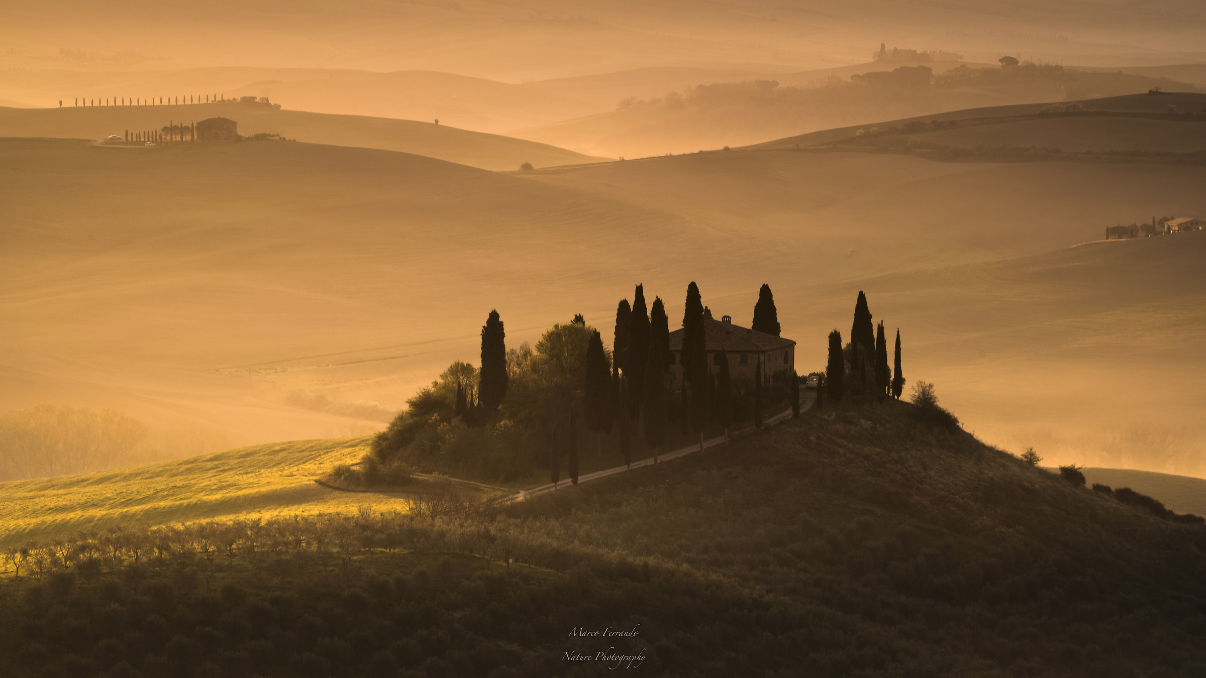 Alba a Poggio Belvedere