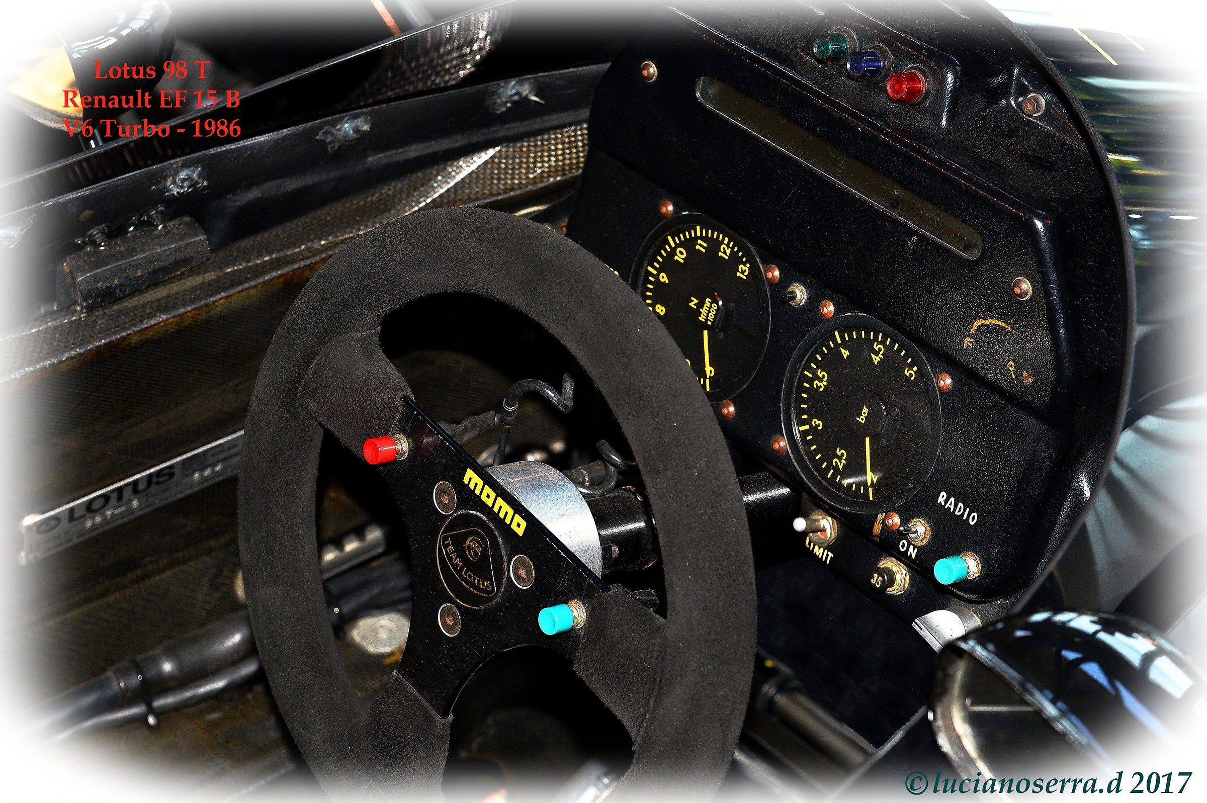 Lotus Renault EF 98 T 15 B V6 Turbo - 1986