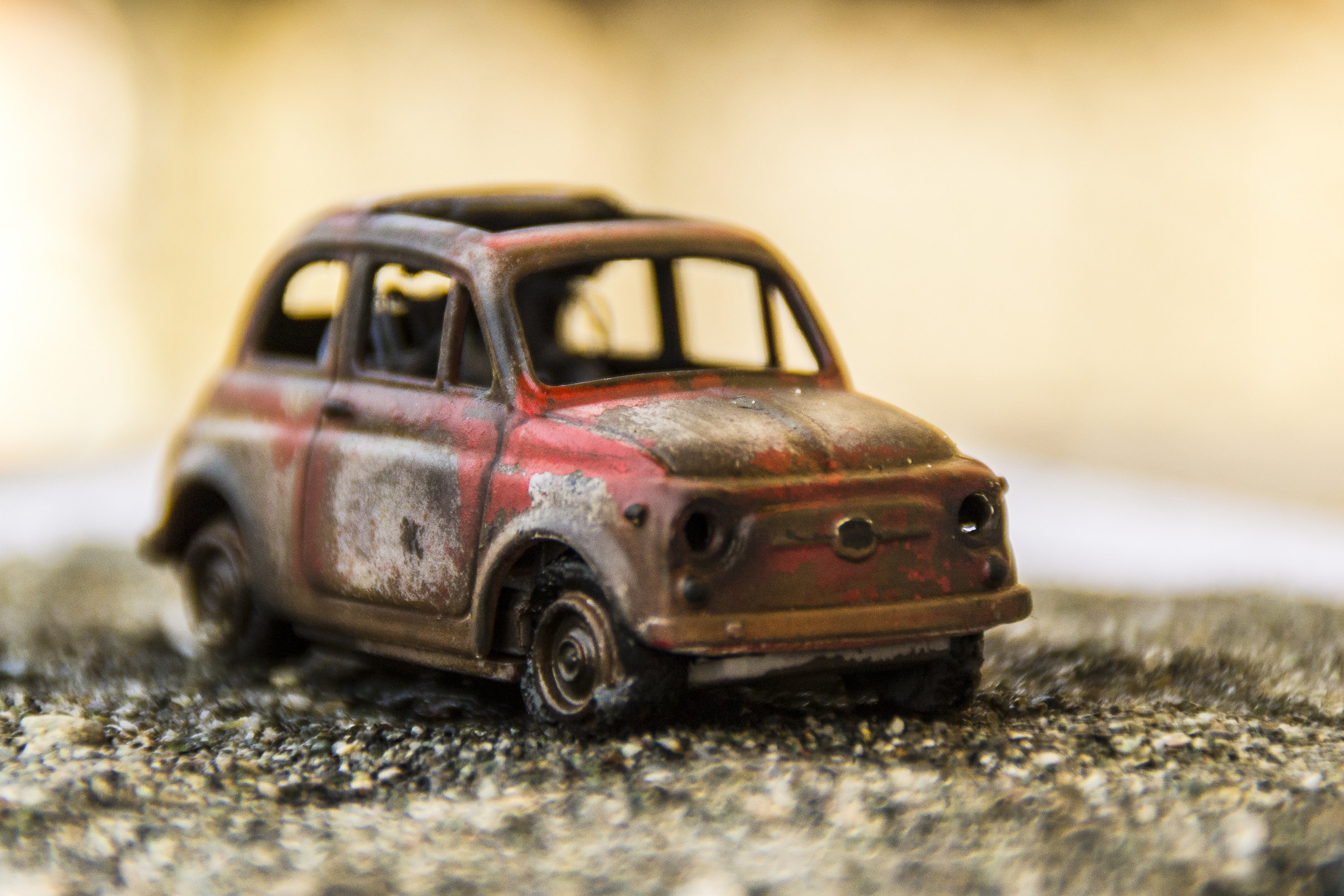 Atto vandalico ..........scala 1/48