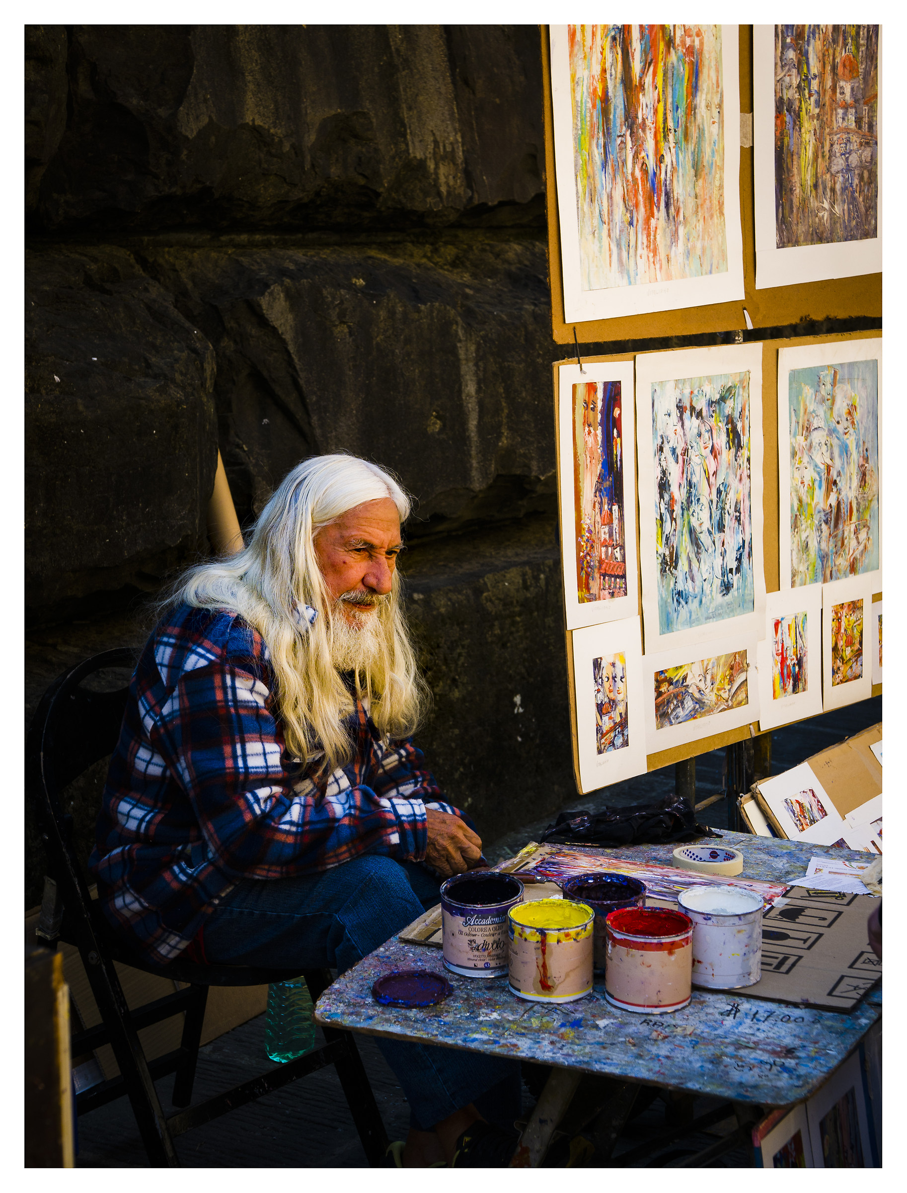 La barba dell'artista